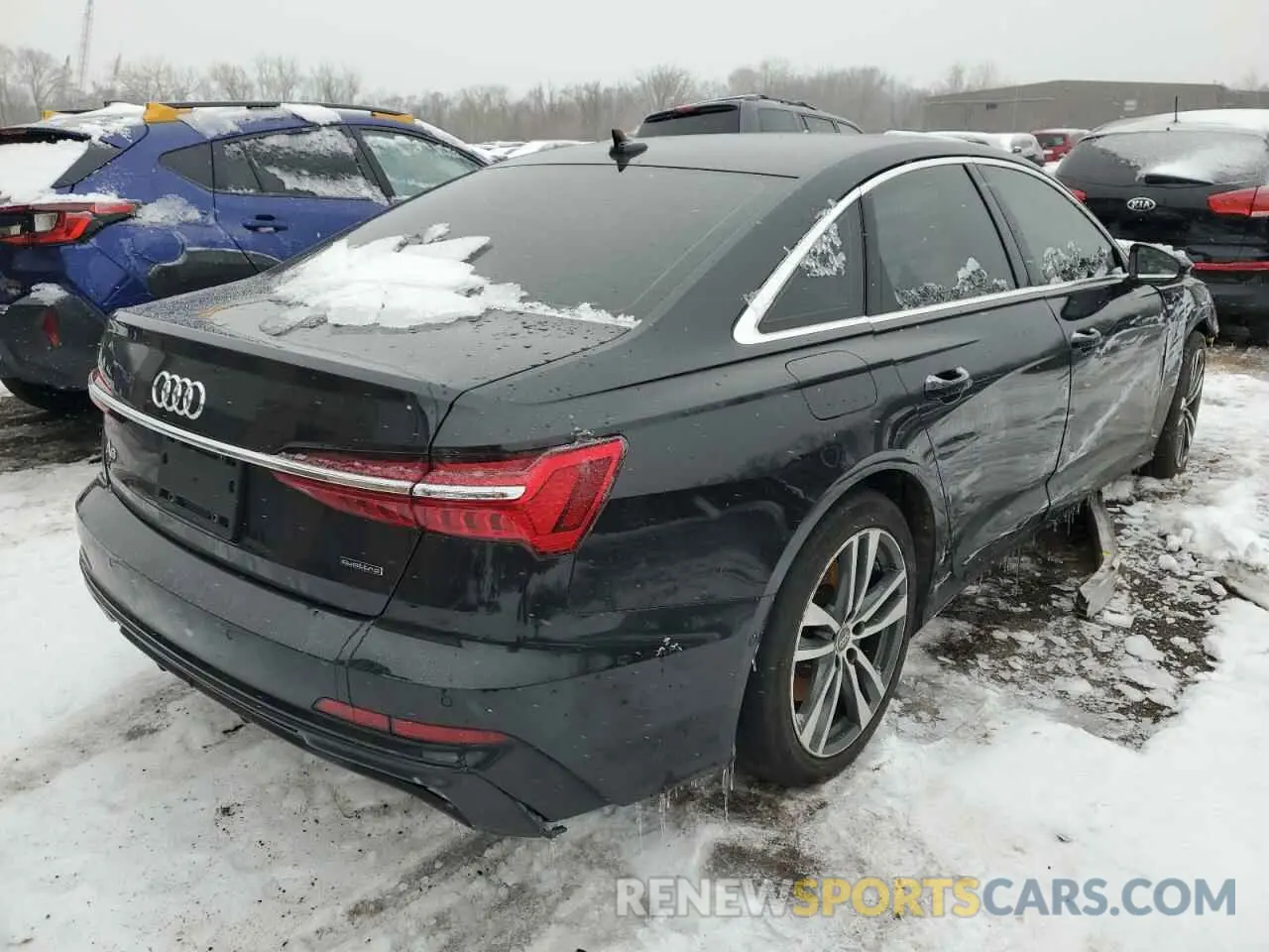 3 Photograph of a damaged car WAUL2AF27KN073388 AUDI A6 2019
