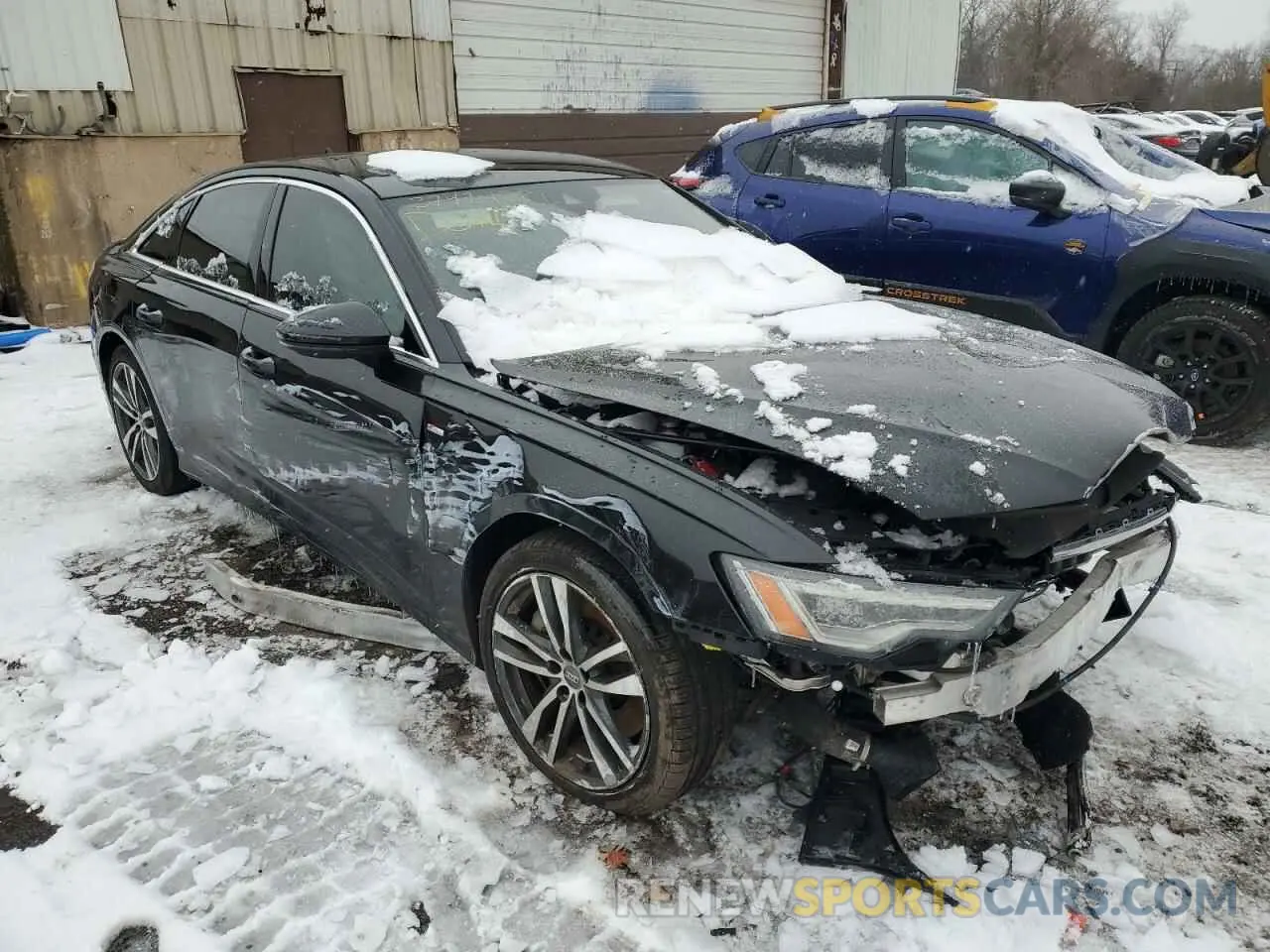 4 Photograph of a damaged car WAUL2AF27KN073388 AUDI A6 2019