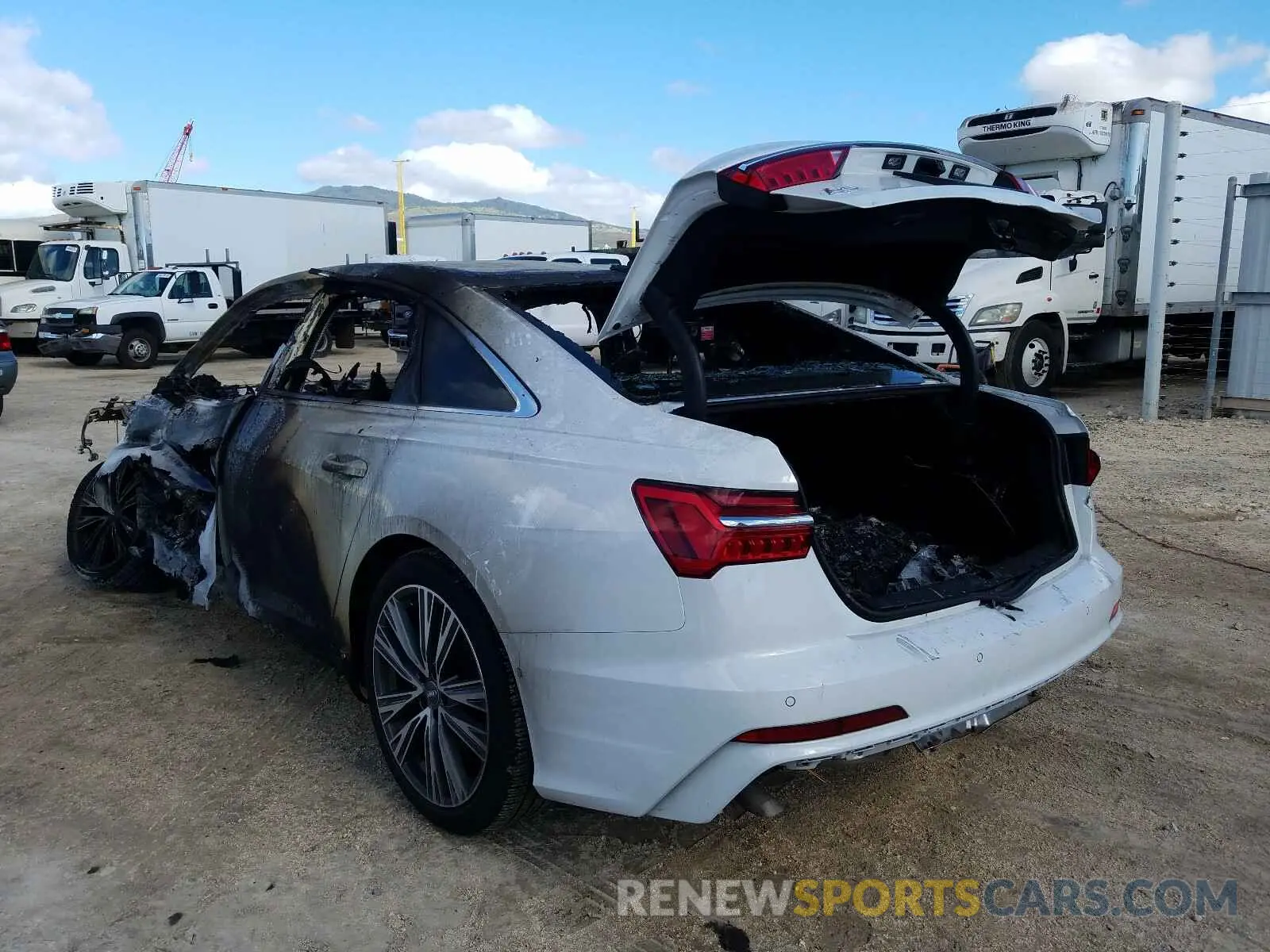 3 Photograph of a damaged car WAUL2AF29KN106374 AUDI A6 2019