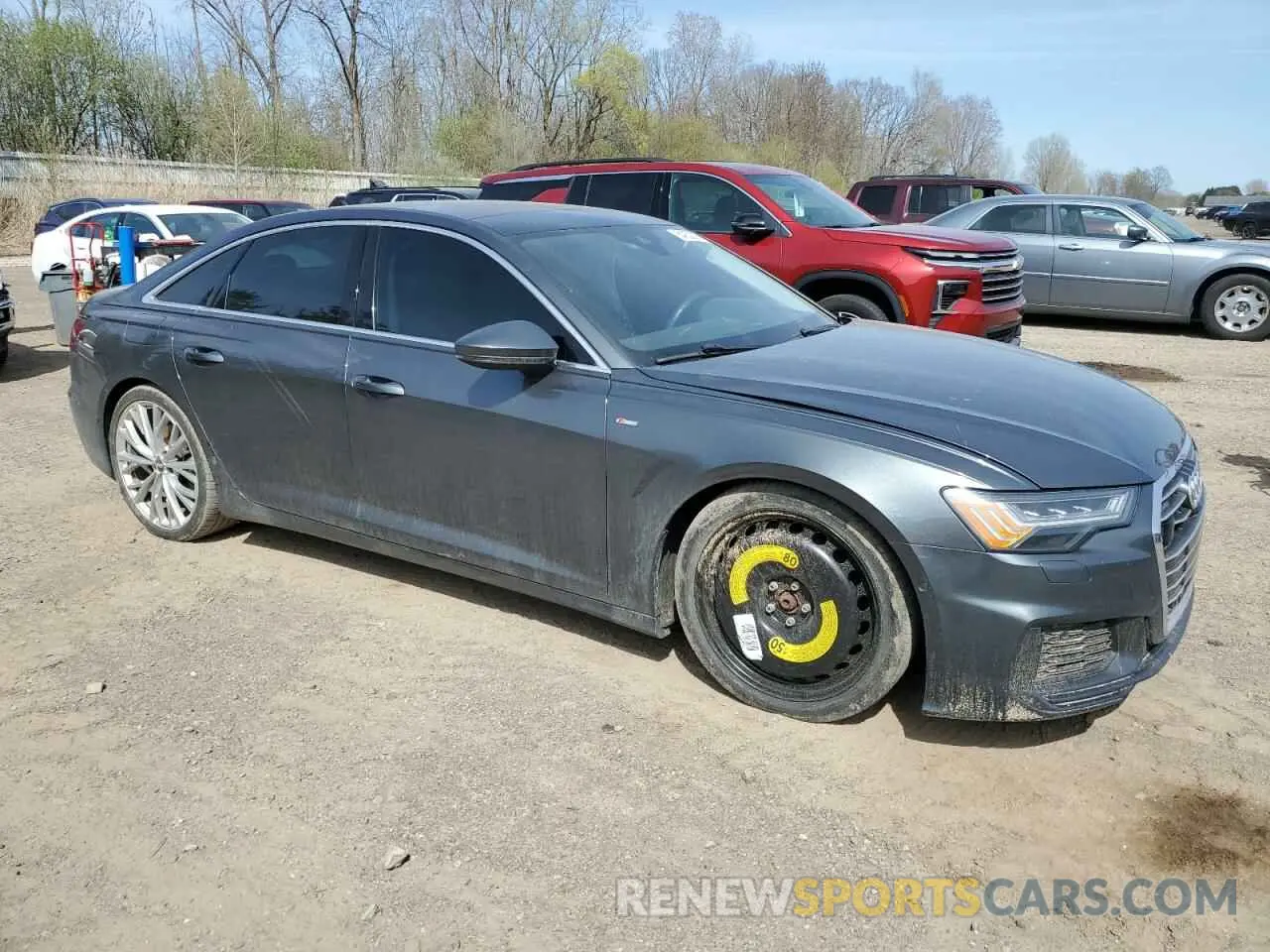 4 Фотография поврежденного автомобиля WAUM2AF21KN094175 AUDI A6 2019