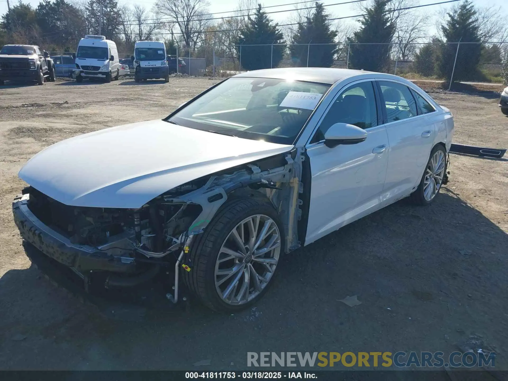 2 Фотография поврежденного автомобиля WAUM2AF22KN044384 AUDI A6 2019