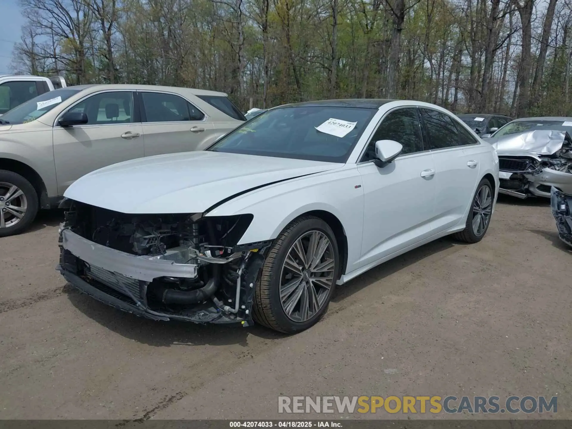2 Фотография поврежденного автомобиля WAUM2AF24KN105217 AUDI A6 2019