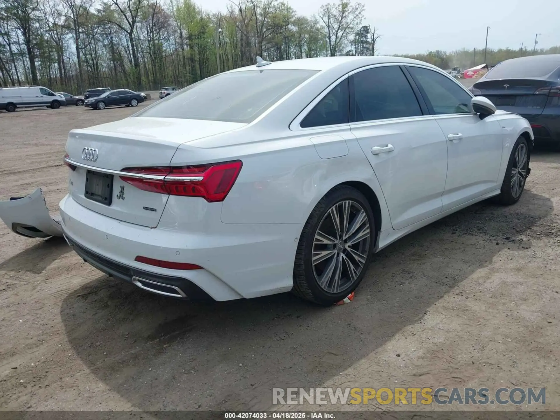 4 Фотография поврежденного автомобиля WAUM2AF24KN105217 AUDI A6 2019