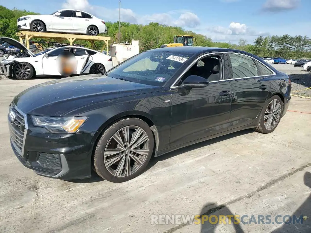 1 Photograph of a damaged car WAUM2AF25KN090520 AUDI A6 2019