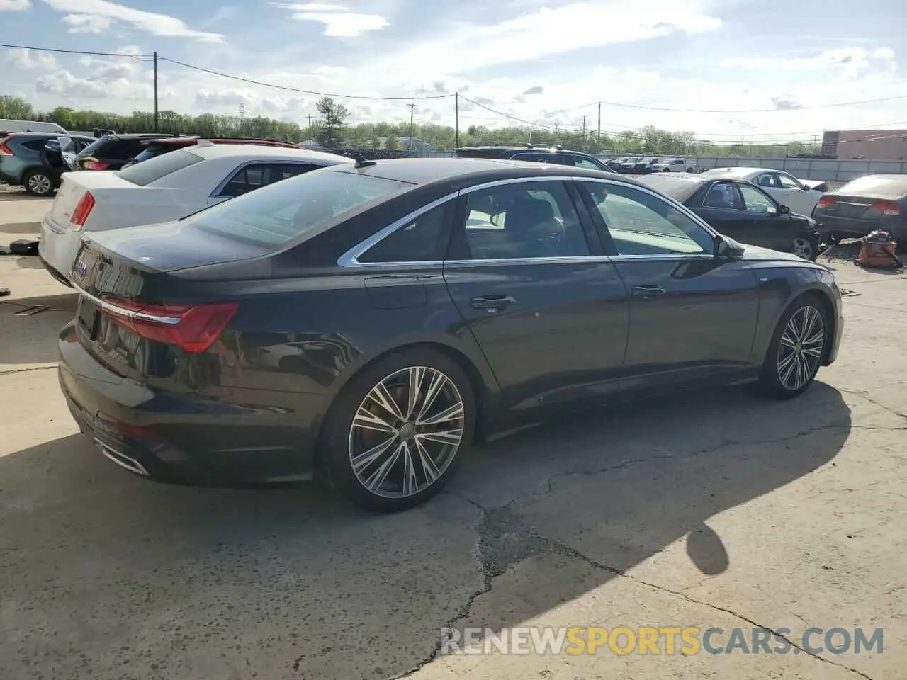 3 Photograph of a damaged car WAUM2AF25KN090520 AUDI A6 2019