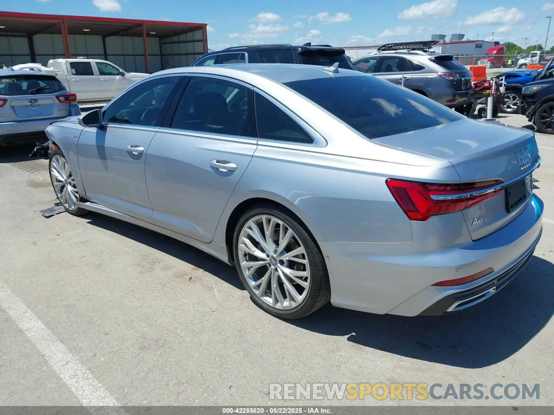 3 Photograph of a damaged car WAUM2AF26KN052357 AUDI A6 2019