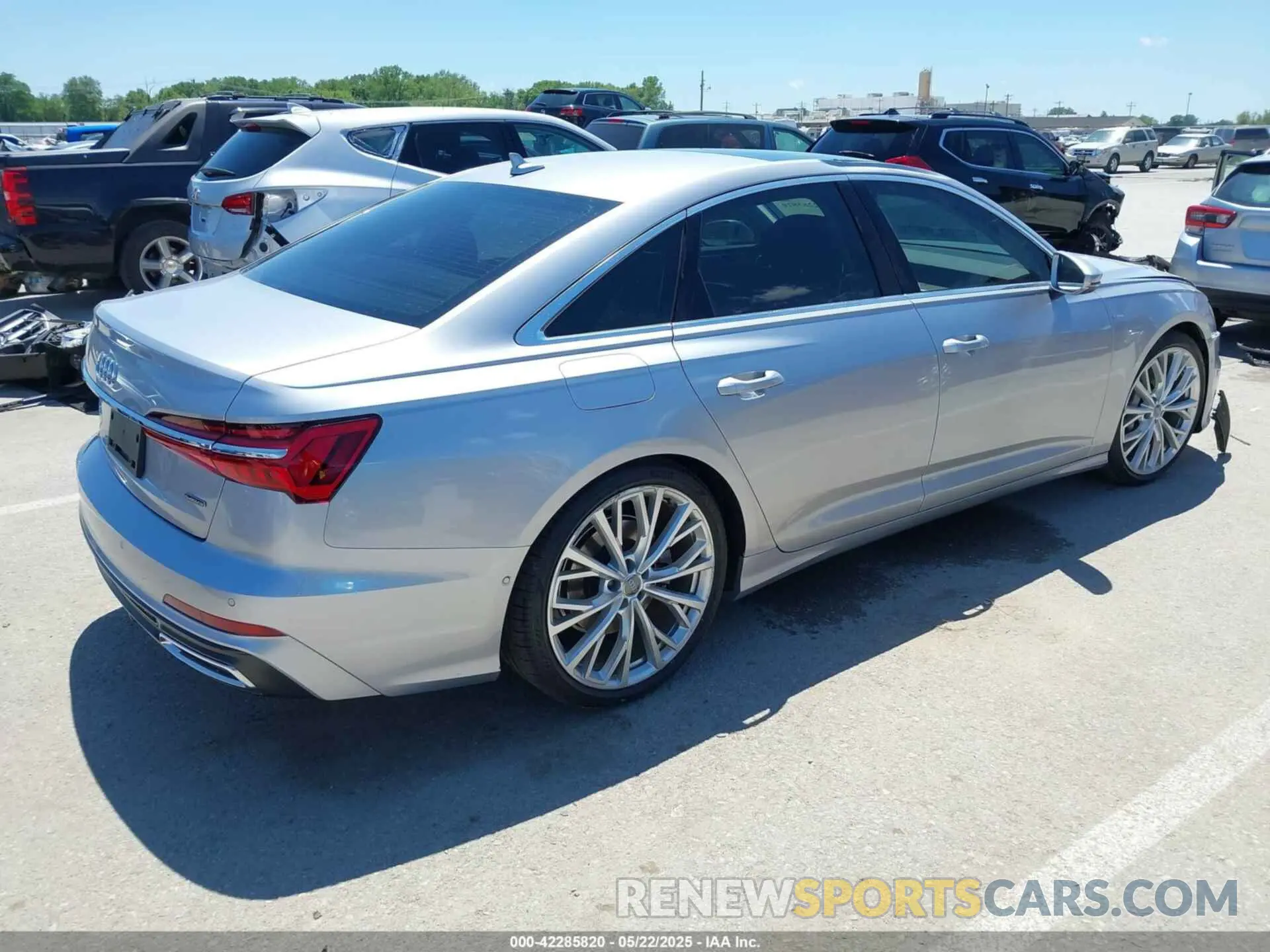 4 Photograph of a damaged car WAUM2AF26KN052357 AUDI A6 2019
