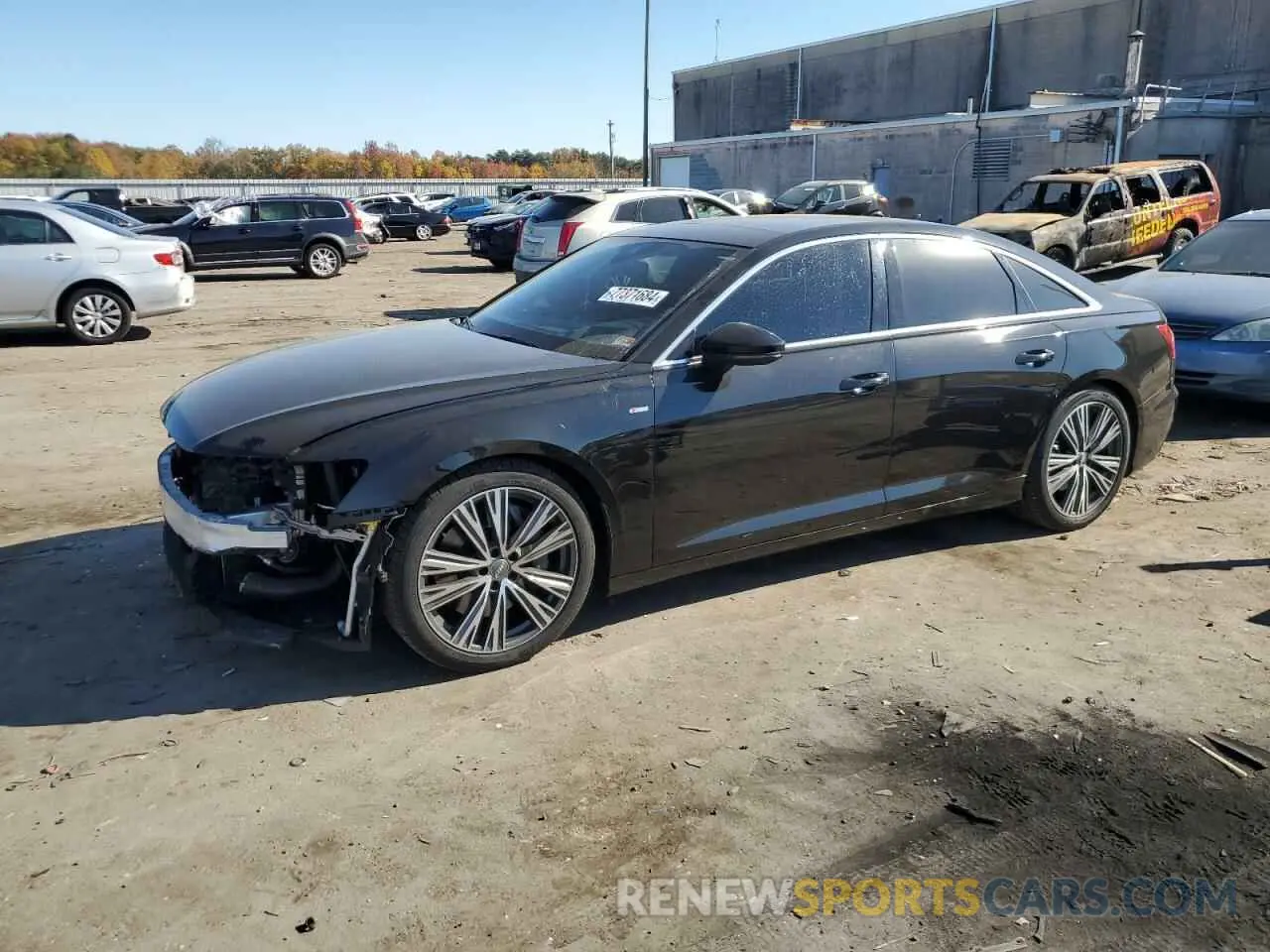 1 Фотография поврежденного автомобиля WAUM2AF28KN034328 AUDI A6 2019