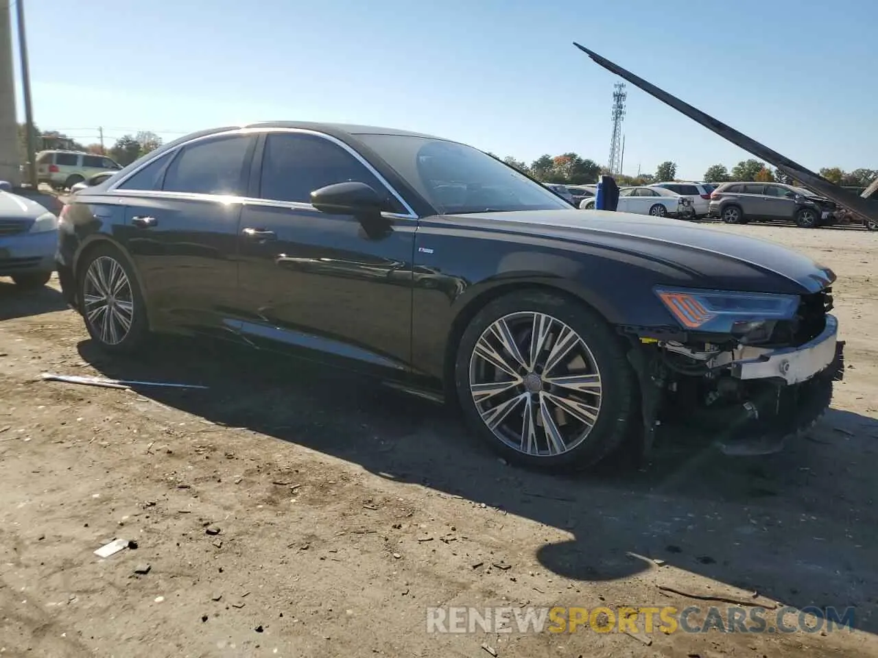 4 Фотография поврежденного автомобиля WAUM2AF28KN034328 AUDI A6 2019