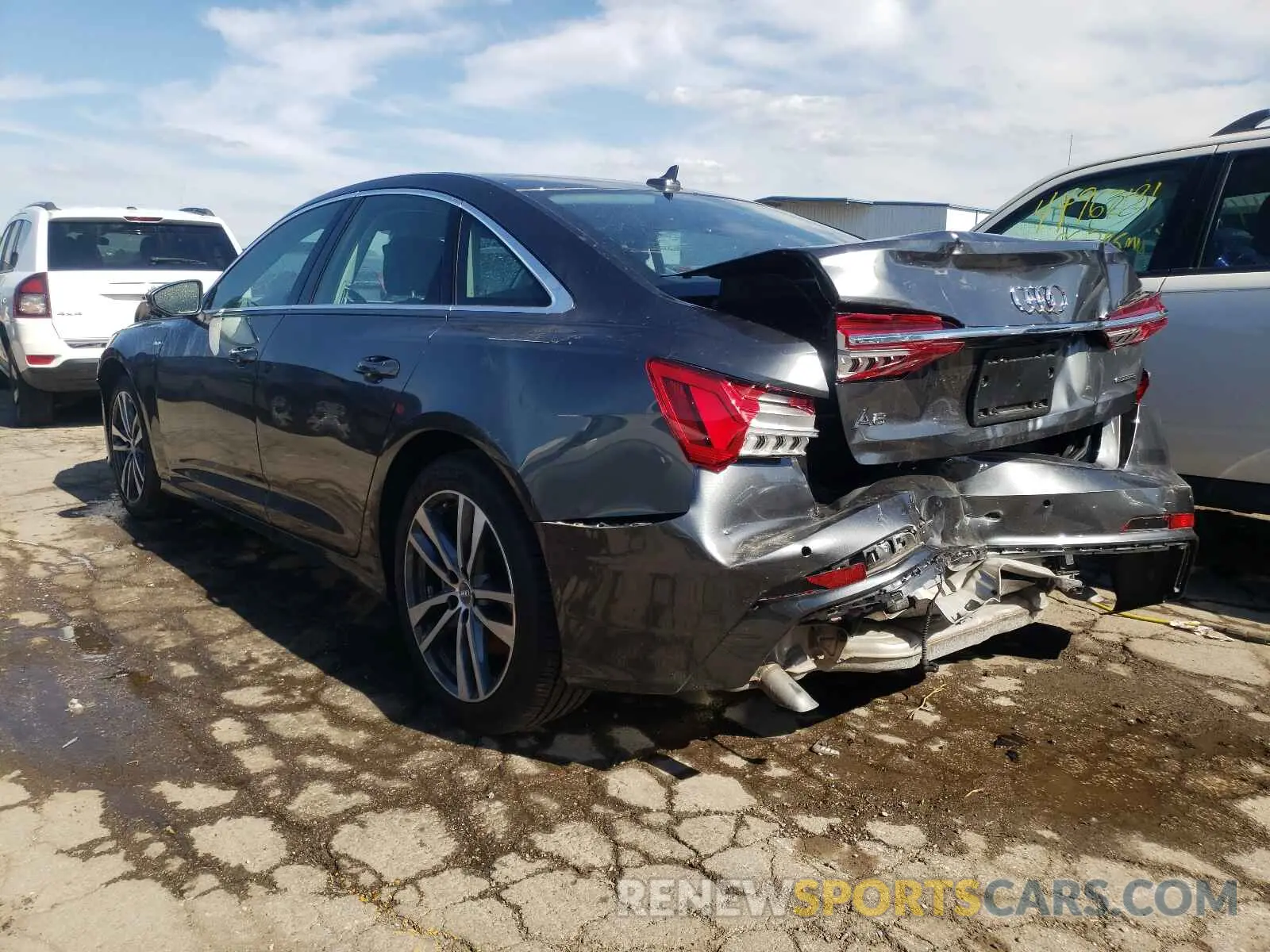 3 Photograph of a damaged car WAUM2BF27KN062059 AUDI A6 2019