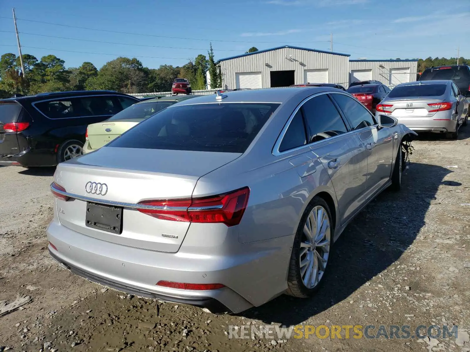 4 Photograph of a damaged car WAUM2BF2XKN066011 AUDI A6 2019