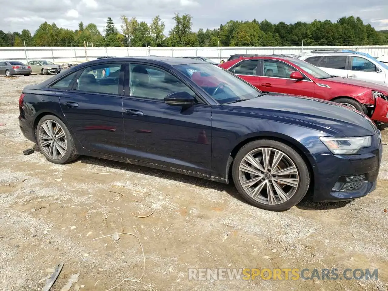 4 Photograph of a damaged car WAUD3AF27MN071354 AUDI A6 2021