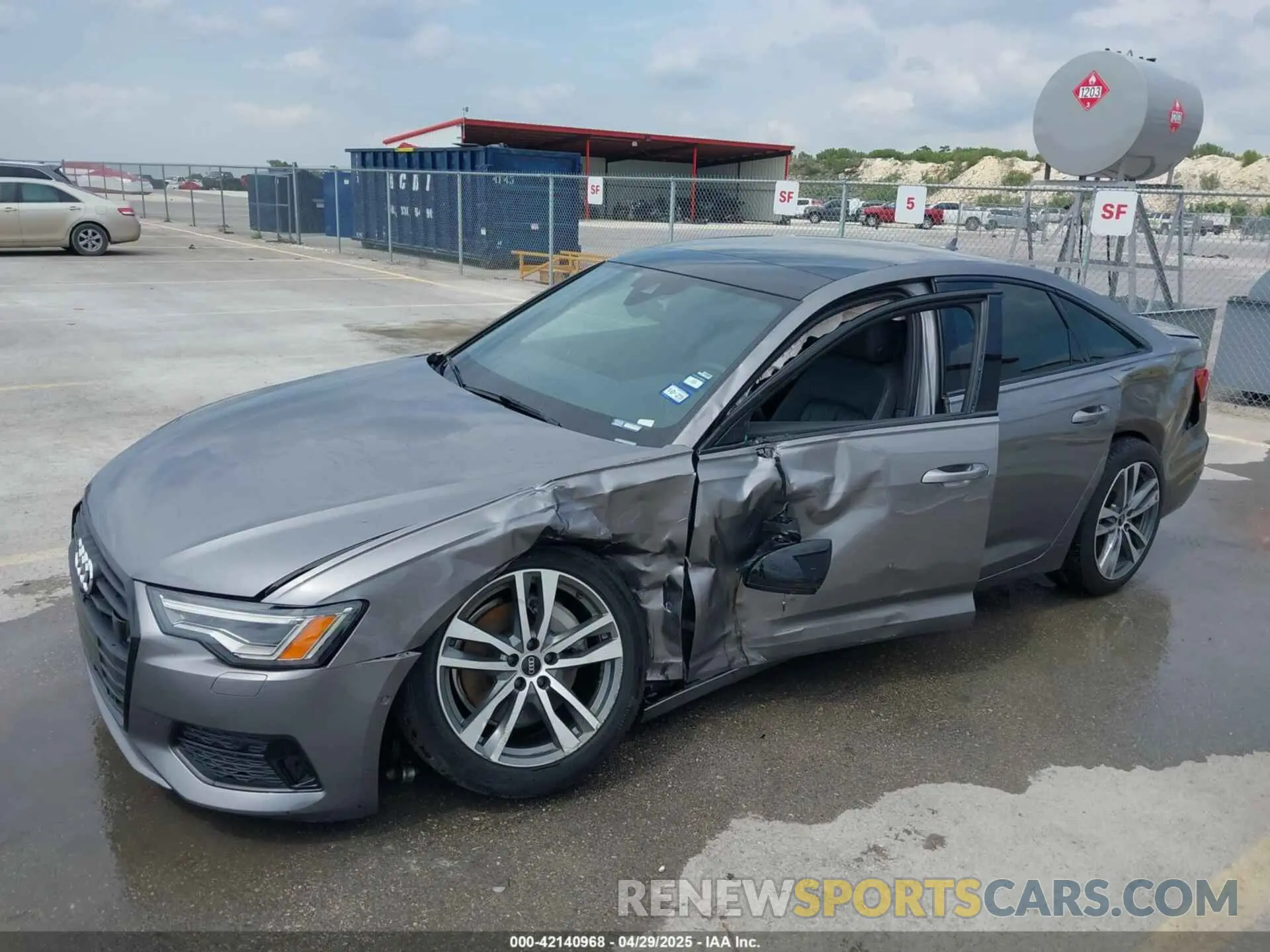 6 Фотография поврежденного автомобиля WAUE3AF21MN046096 AUDI A6 2021