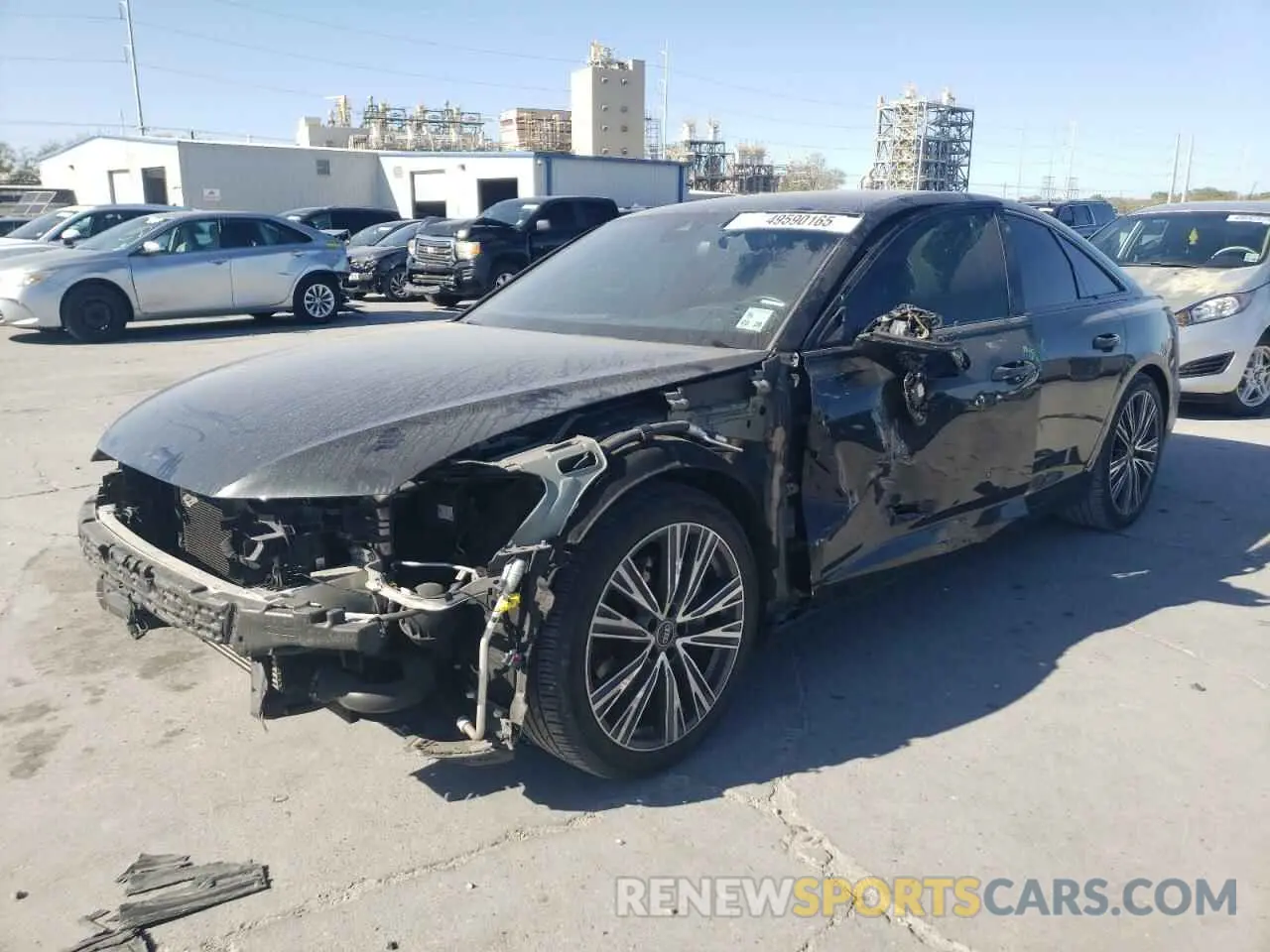 1 Фотография поврежденного автомобиля WAUE3AF23MN048738 AUDI A6 2021