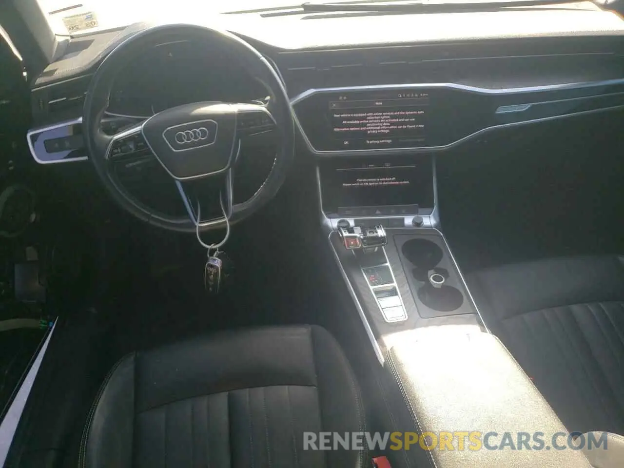 8 Фотография поврежденного автомобиля WAUE3AF23MN048738 AUDI A6 2021