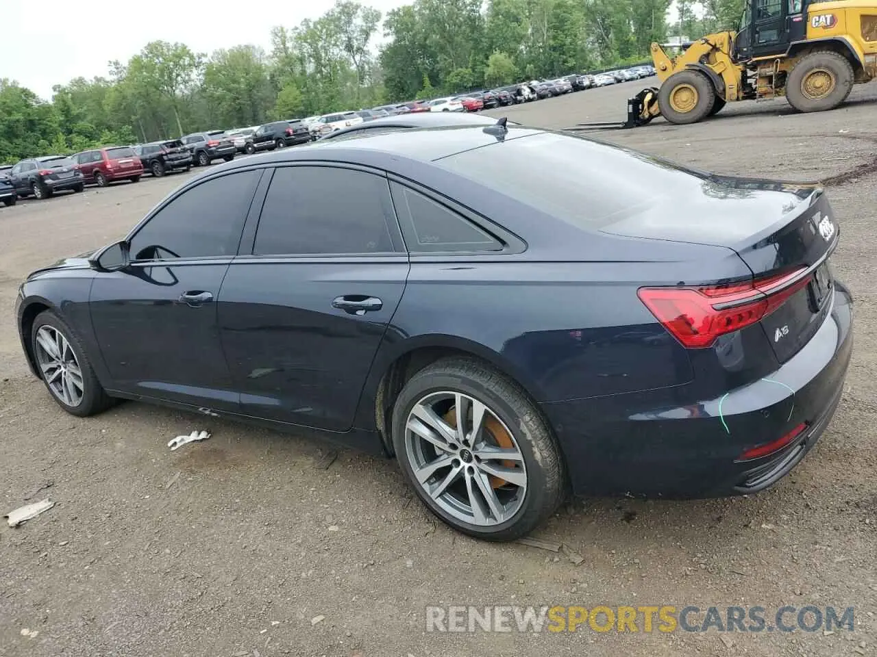 2 Photograph of a damaged car WAUE3AF23MN050005 AUDI A6 2021
