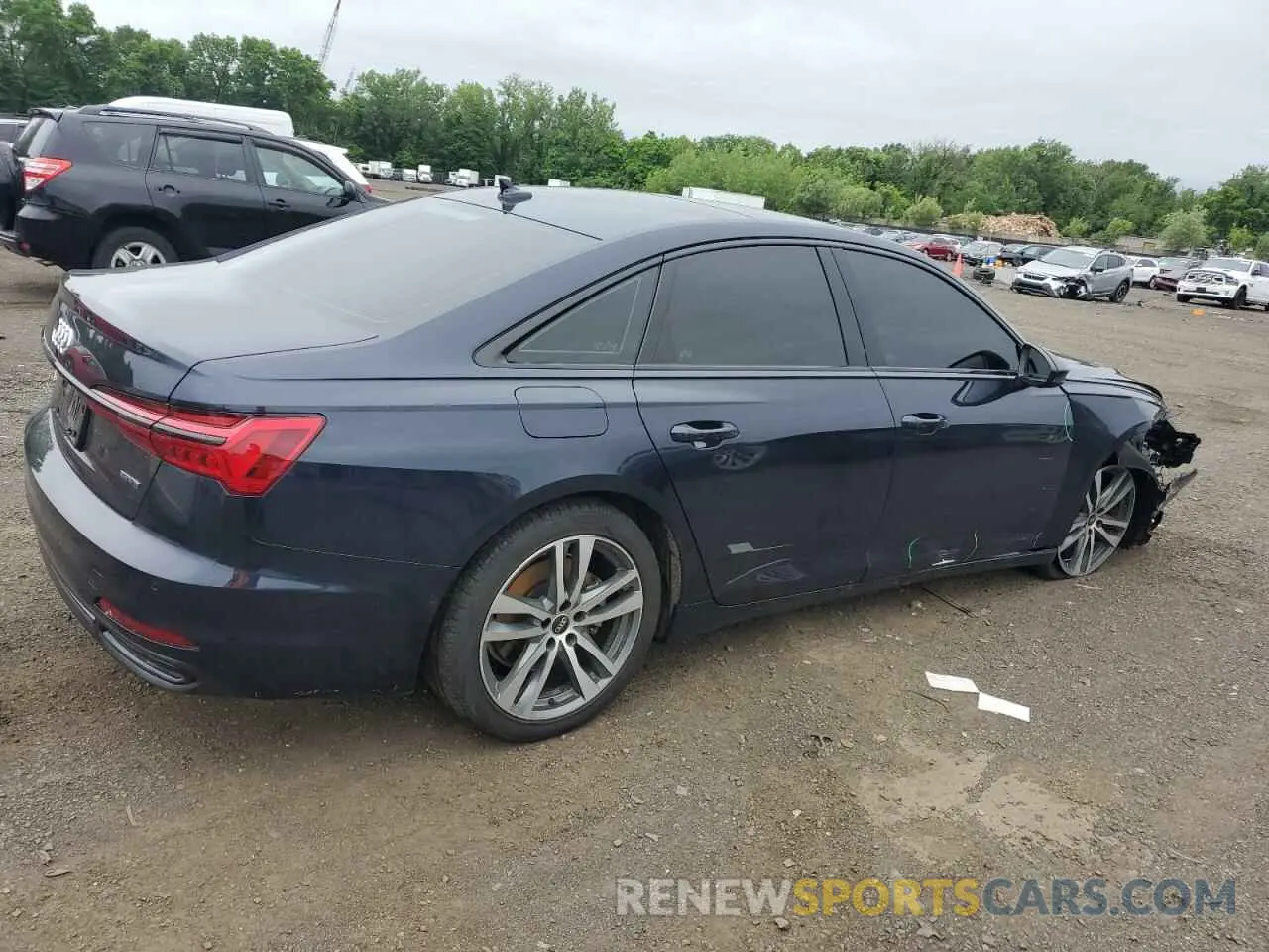 3 Photograph of a damaged car WAUE3AF23MN050005 AUDI A6 2021