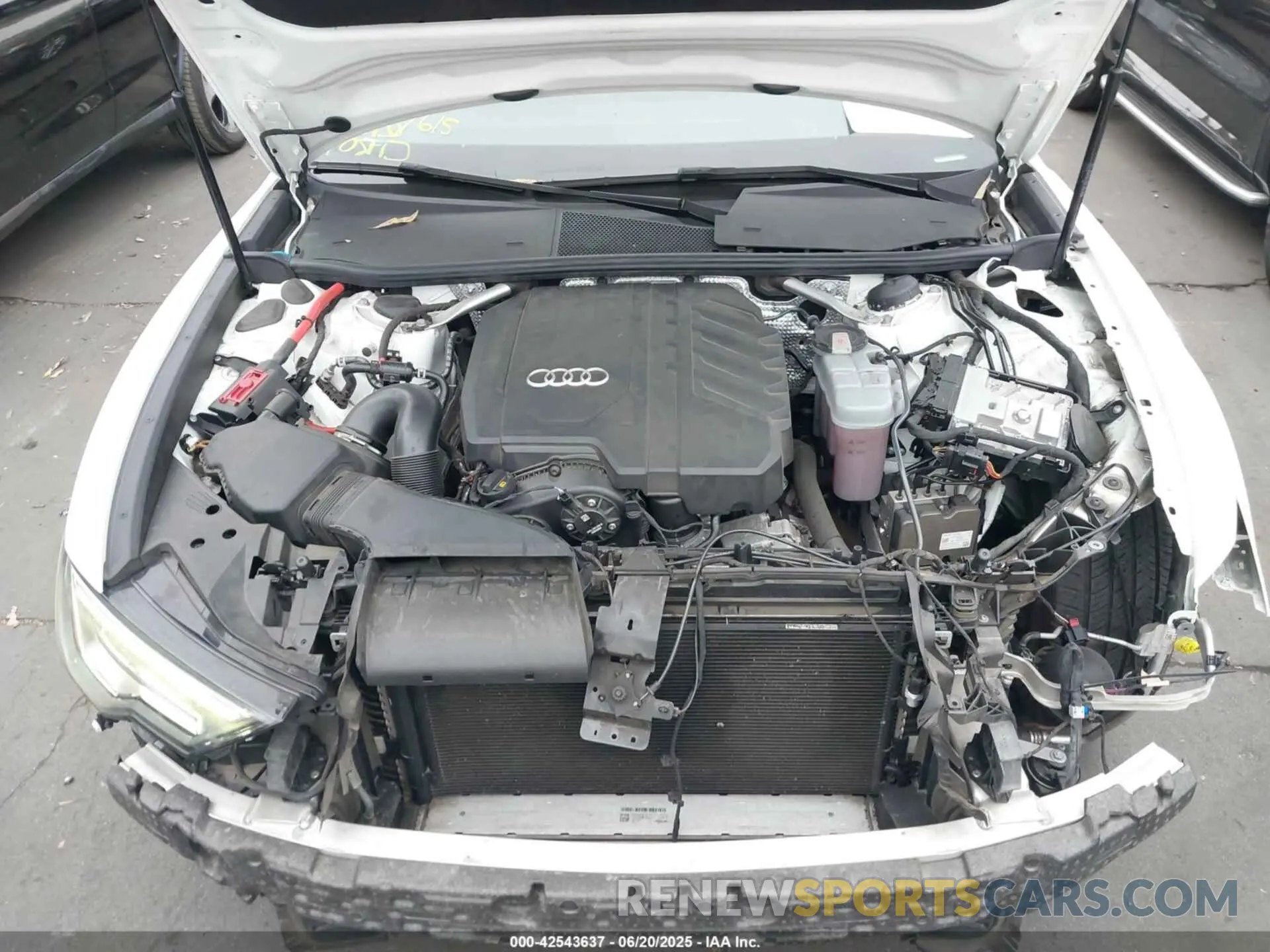 10 Фотография поврежденного автомобиля WAUE3AF27MN067955 AUDI A6 2021