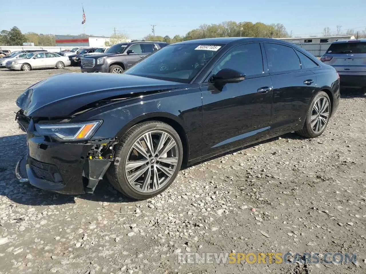 1 Photograph of a damaged car WAUE3AF28MN090502 AUDI A6 2021