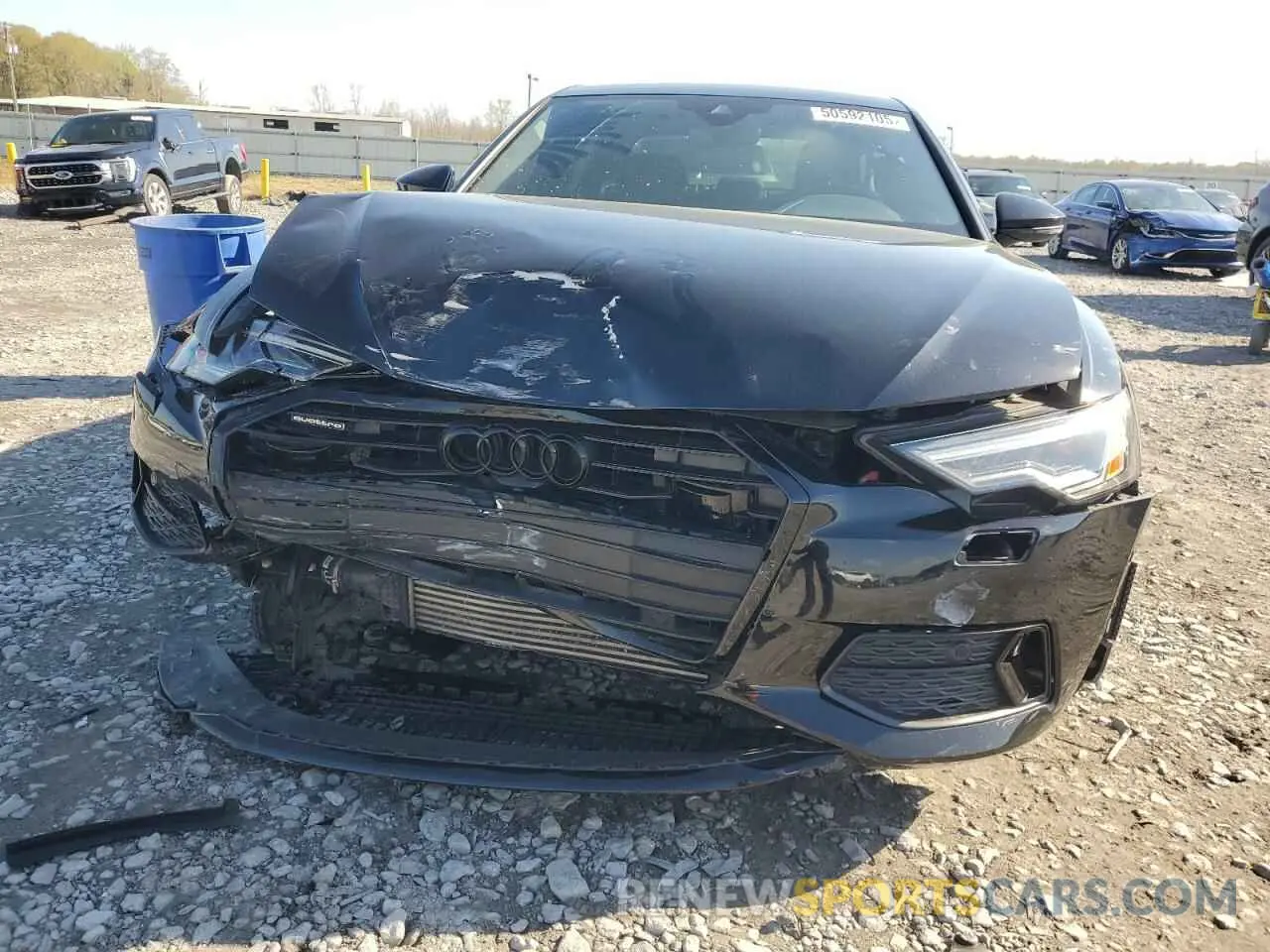 5 Photograph of a damaged car WAUE3AF28MN090502 AUDI A6 2021