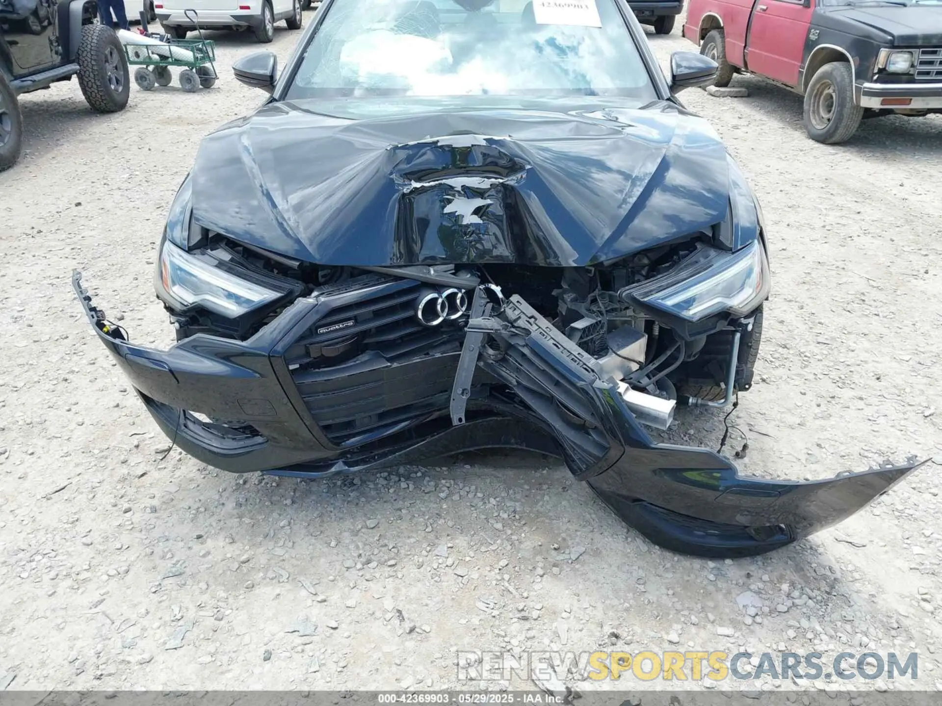 6 Photograph of a damaged car WAUE8AF24MN001252 AUDI A6 2021