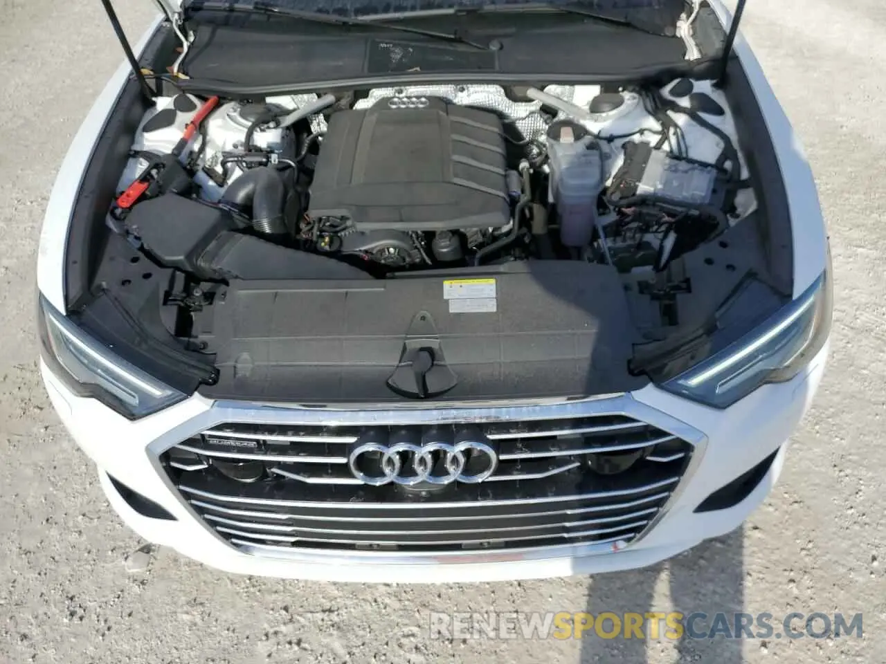 11 Фотография поврежденного автомобиля WAUE8AF24MN031836 AUDI A6 2021