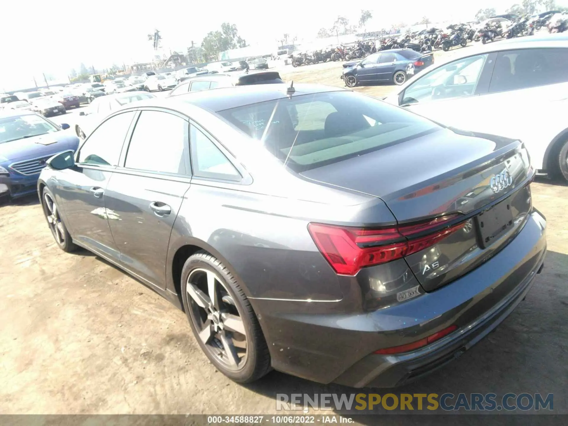 3 Photograph of a damaged car WAUK2AF26MN027677 AUDI A6 2021