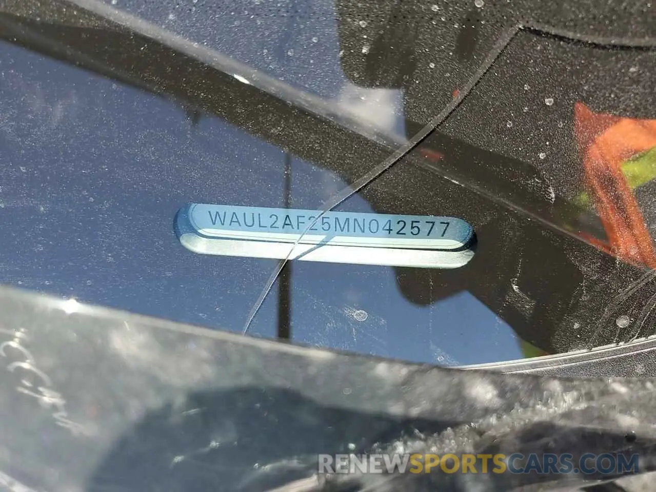 12 Photograph of a damaged car WAUL2AF25MN042577 AUDI A6 2021