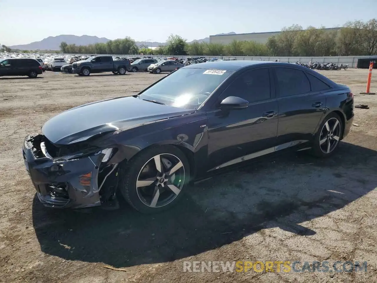 1 Фотография поврежденного автомобиля WAUM2AF2XMN061369 AUDI A6 2021
