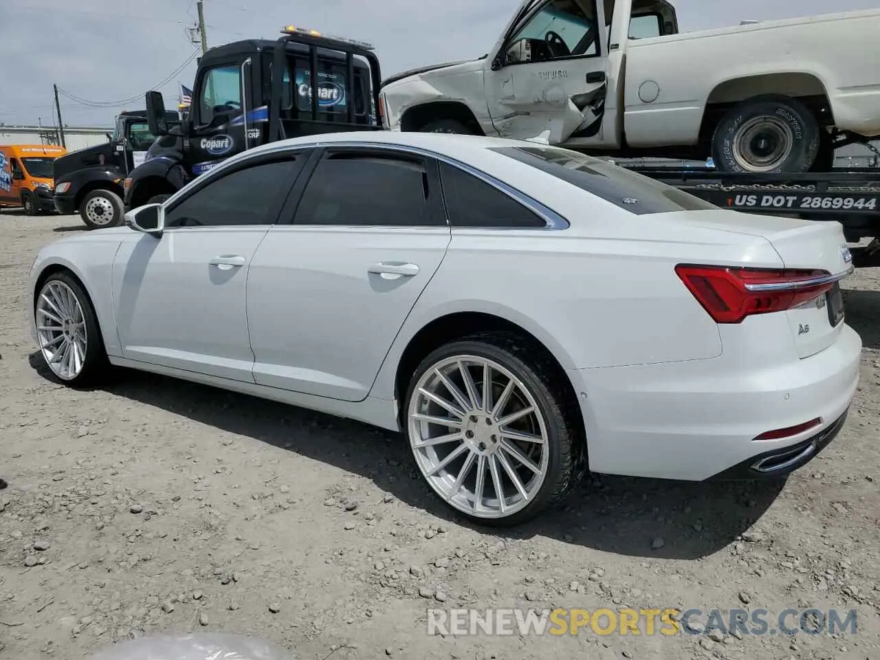 2 Photograph of a damaged car WAUE3BF23NN022485 AUDI A6 2022