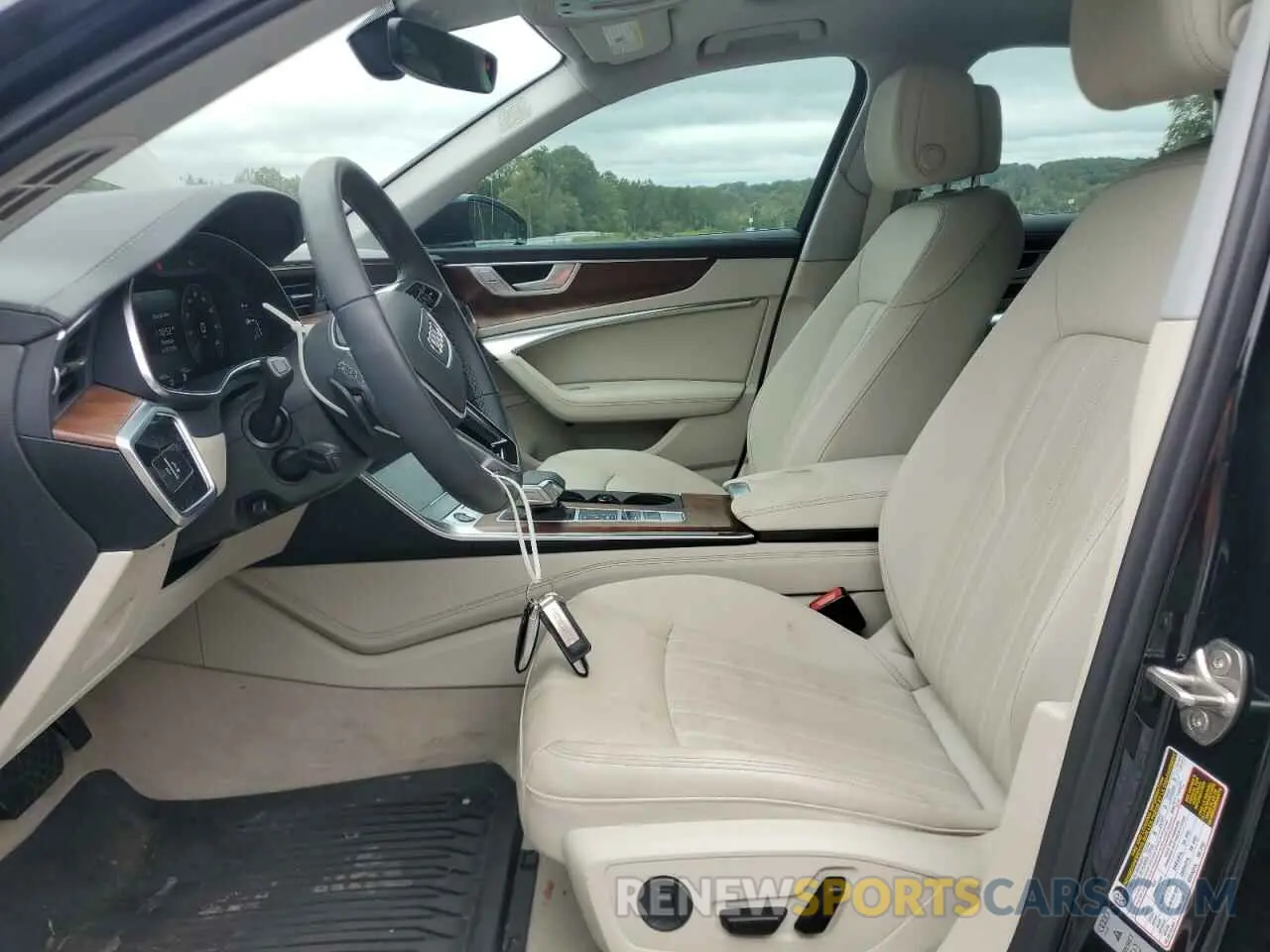 7 Photograph of a damaged car WAUL2BF29NN056523 AUDI A6 2022
