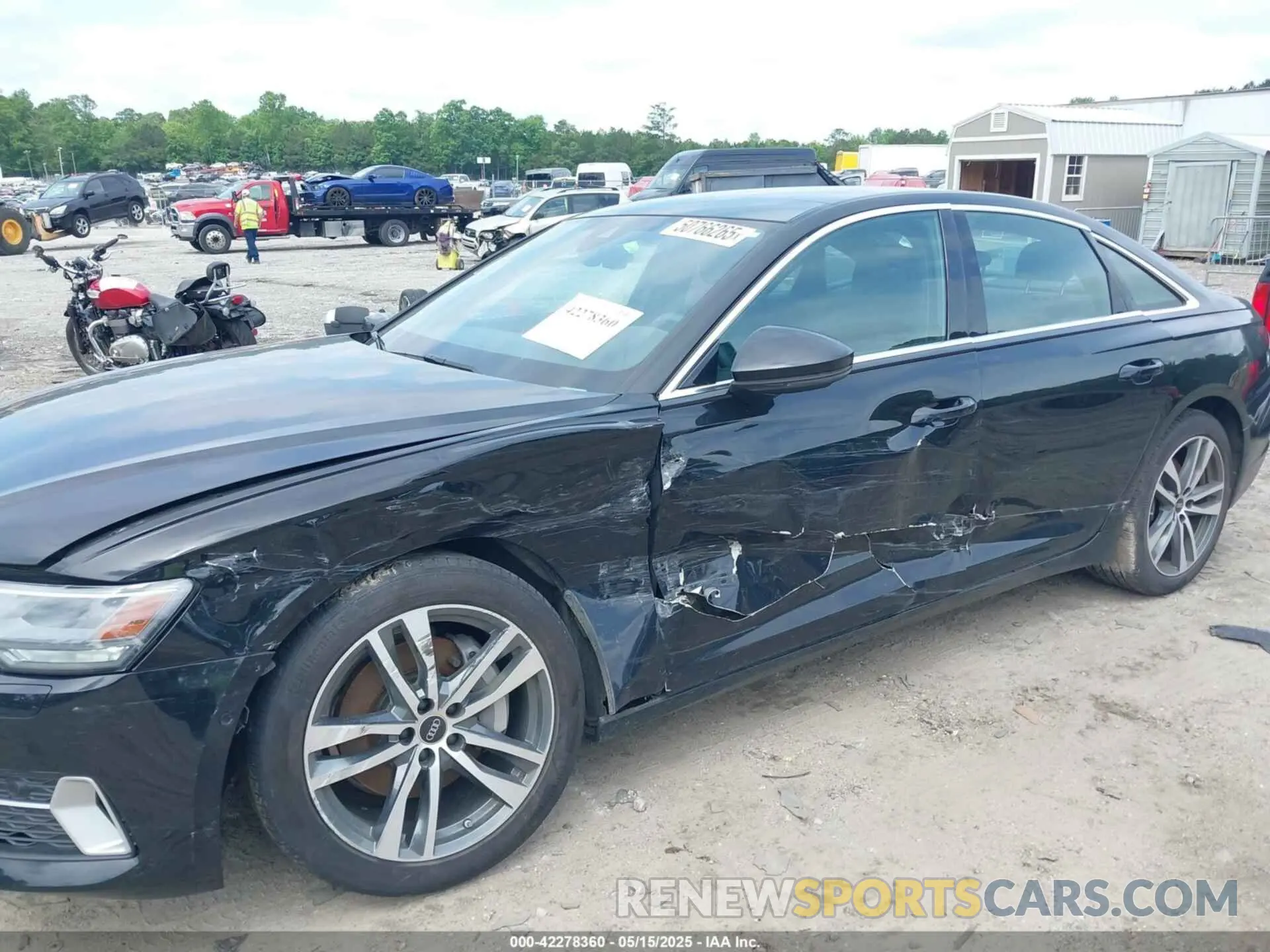6 Photograph of a damaged car WAUD3BF20PN073294 AUDI A6 2023