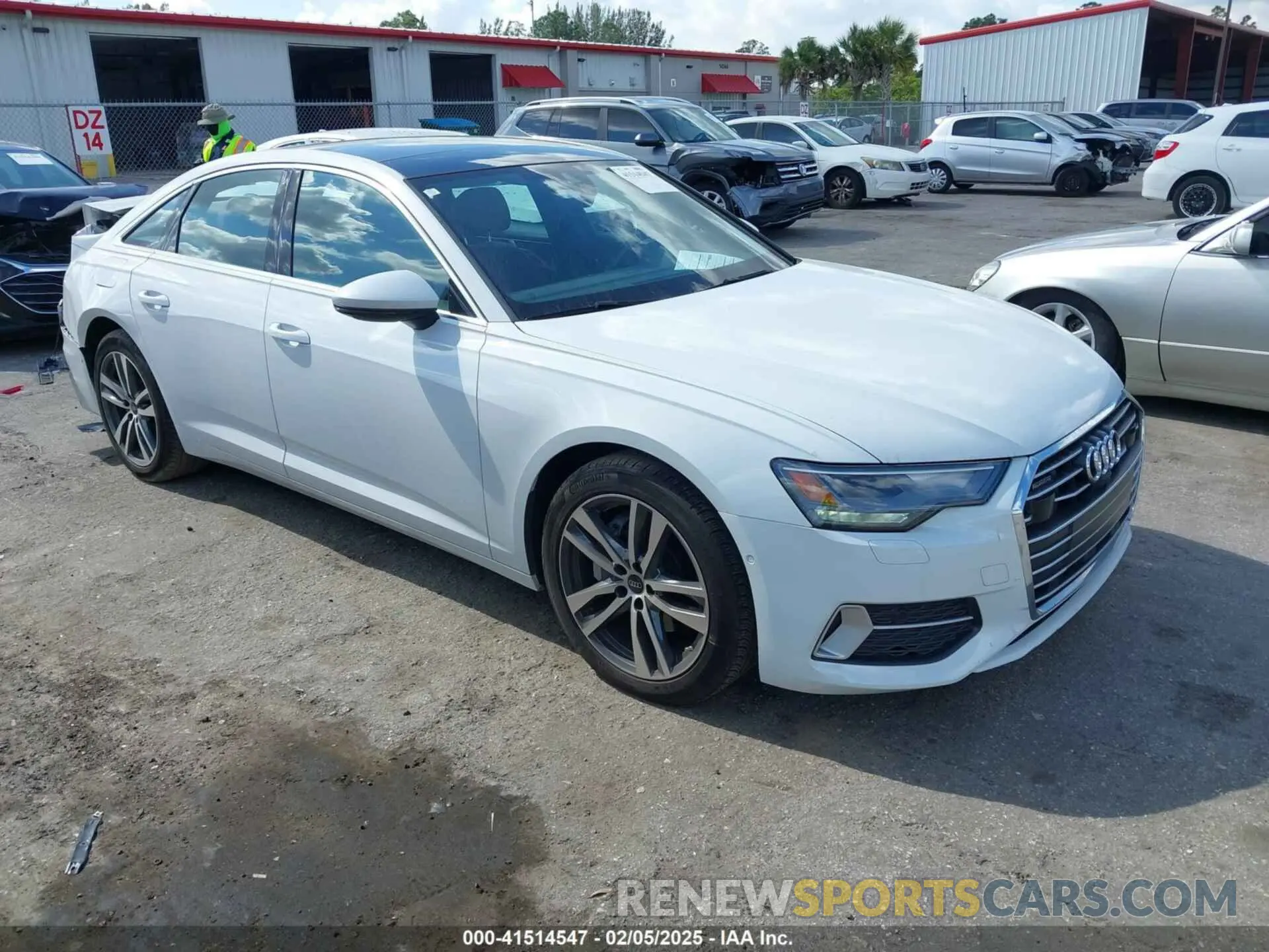 1 Фотография поврежденного автомобиля WAUD3BF27PN087628 AUDI A6 2023