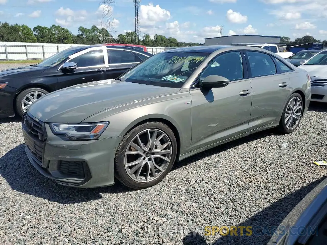 1 Photograph of a damaged car WAUM2BF24PN014820 AUDI A6 2023