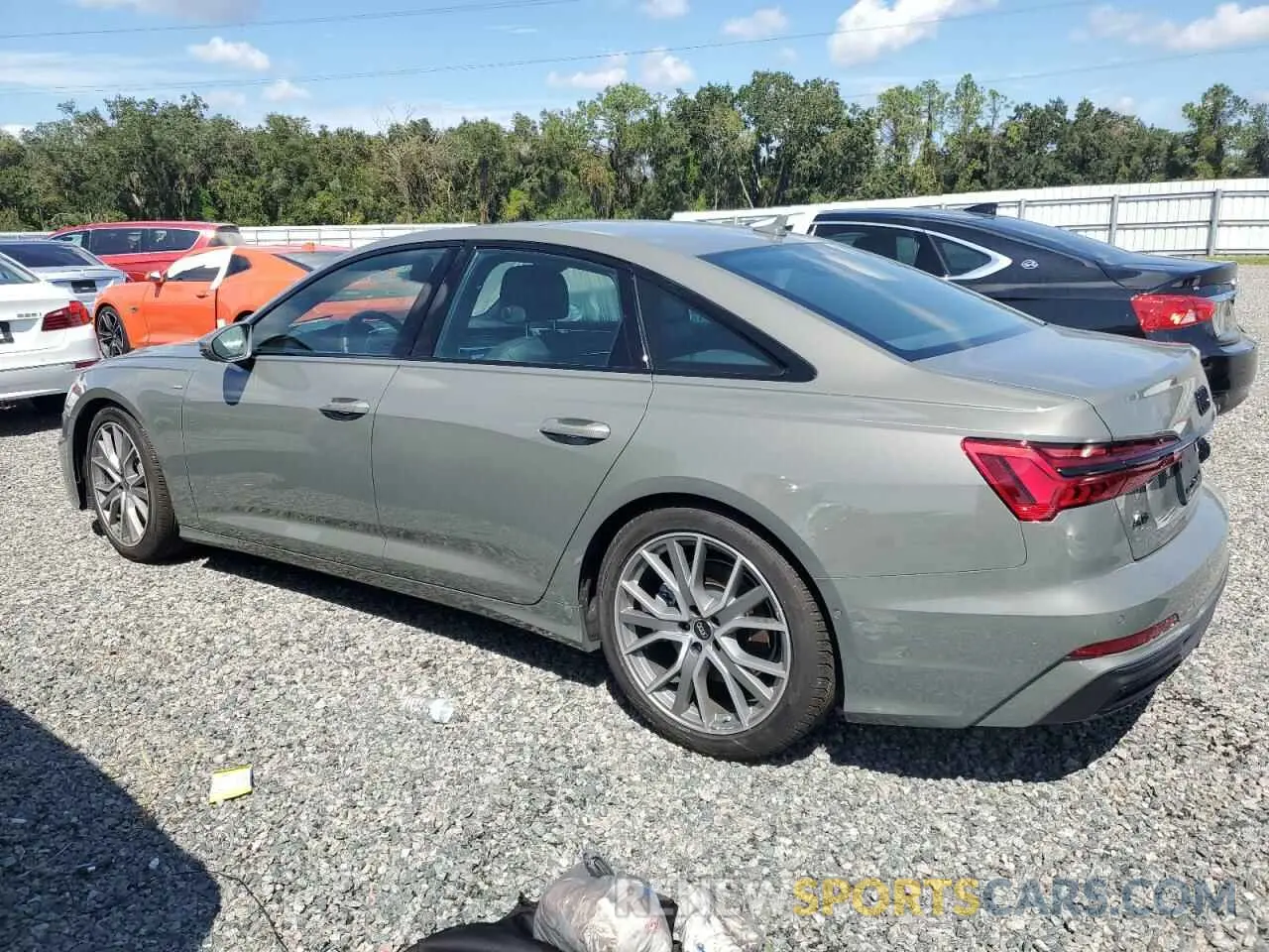 2 Photograph of a damaged car WAUM2BF24PN014820 AUDI A6 2023