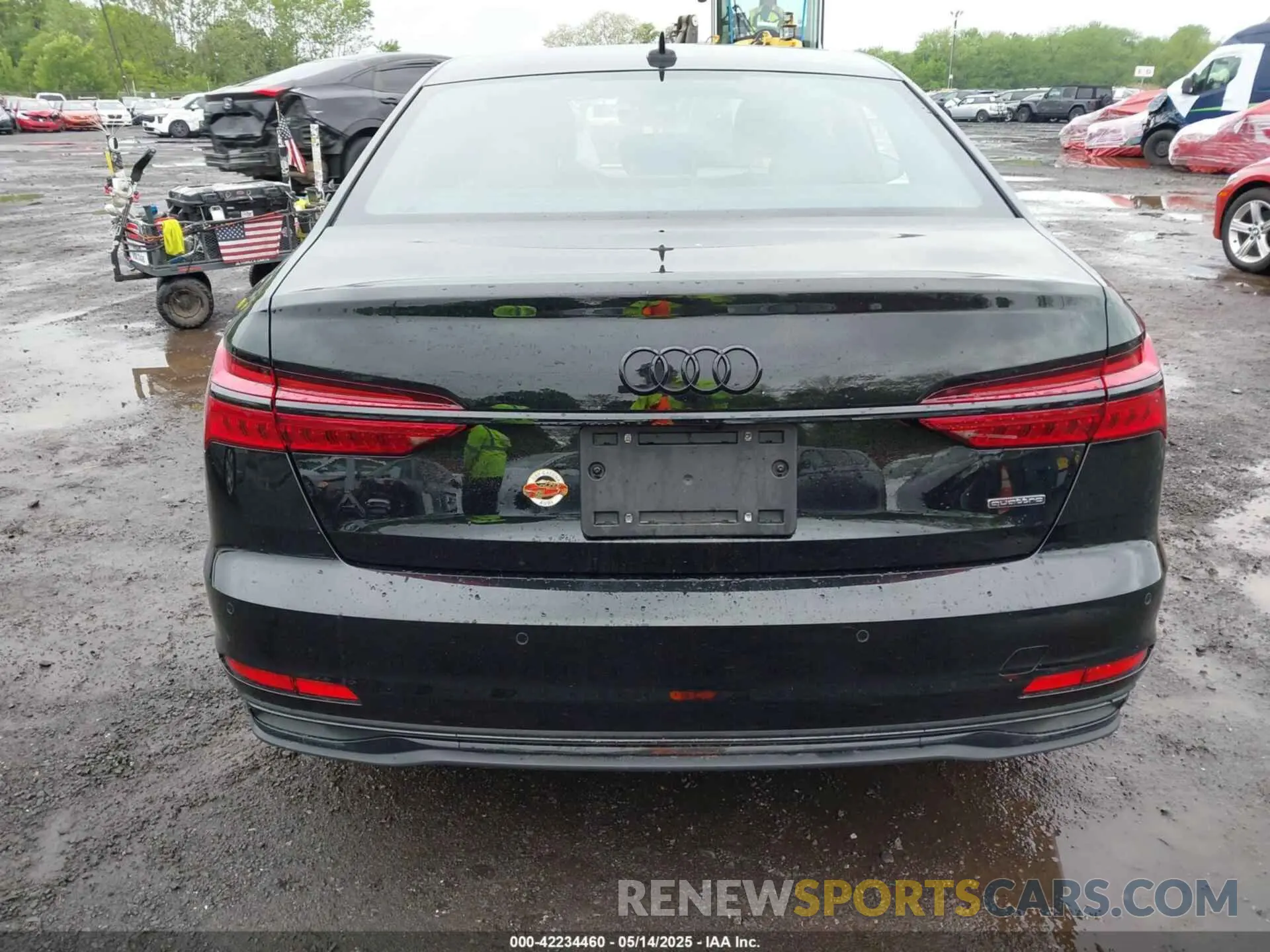 17 Photograph of a damaged car WAUD3BF21RN040503 AUDI A6 2024