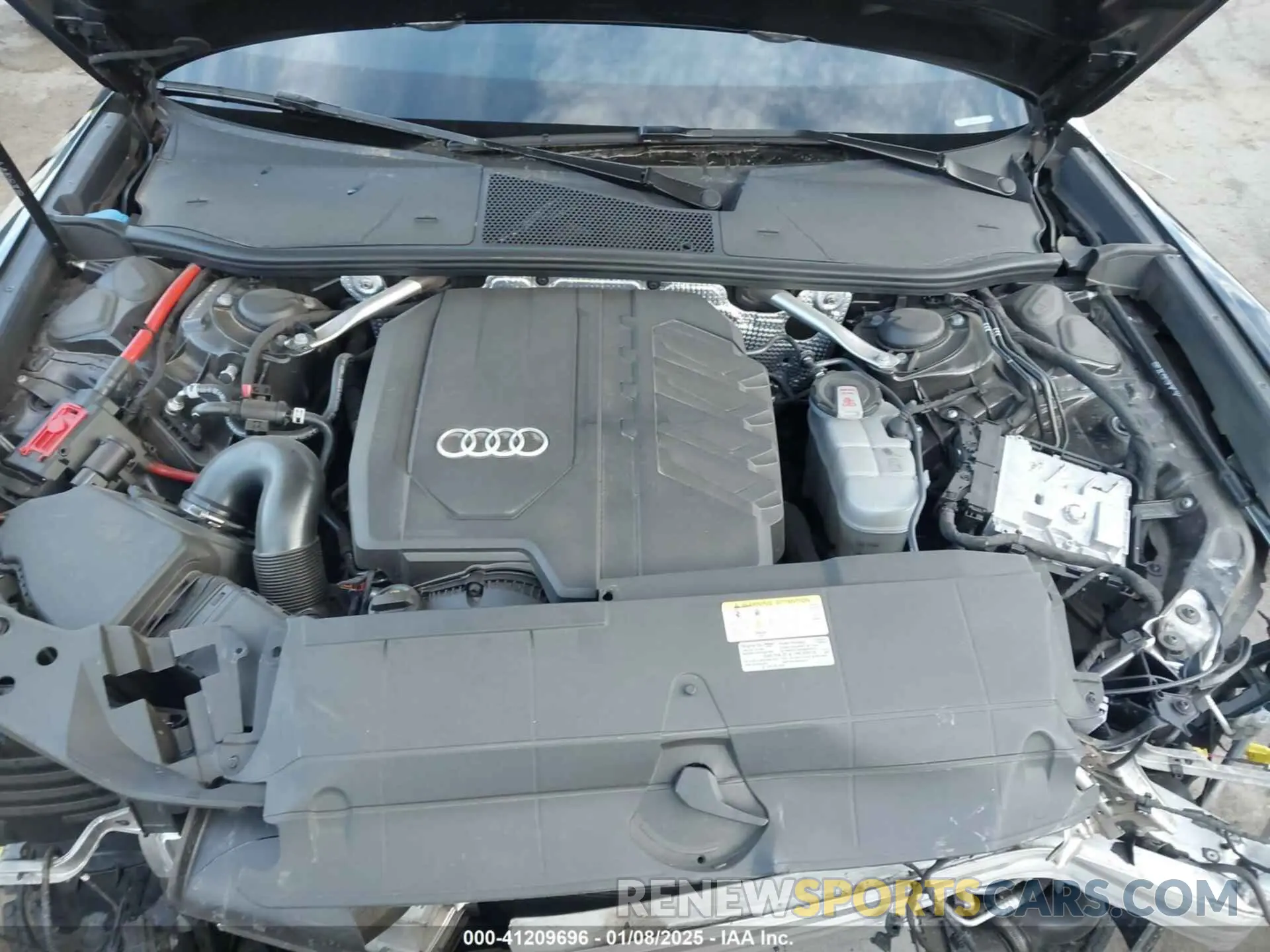 10 Photograph of a damaged car WAUD3BF29RN003120 AUDI A6 2024