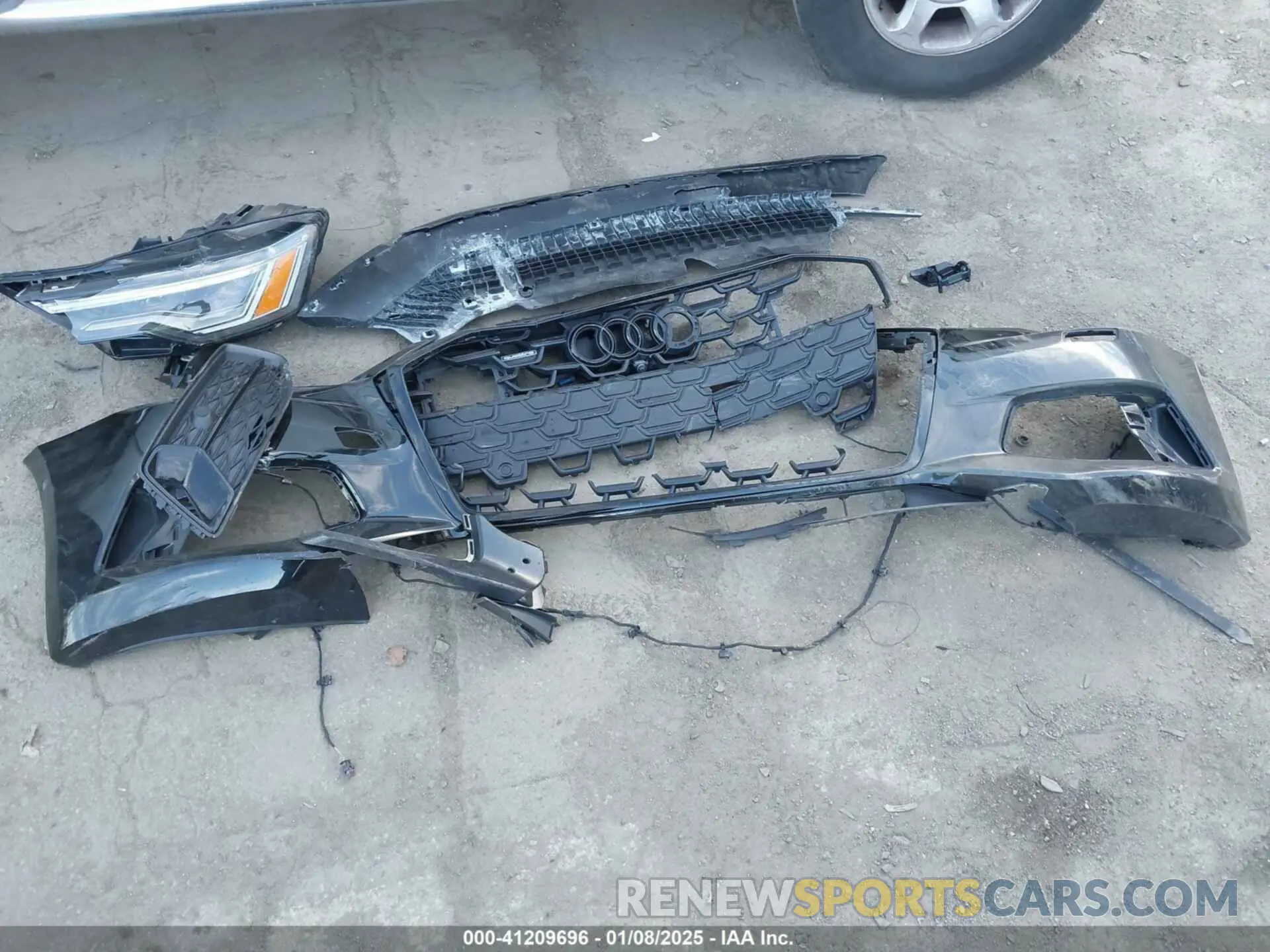 12 Photograph of a damaged car WAUD3BF29RN003120 AUDI A6 2024