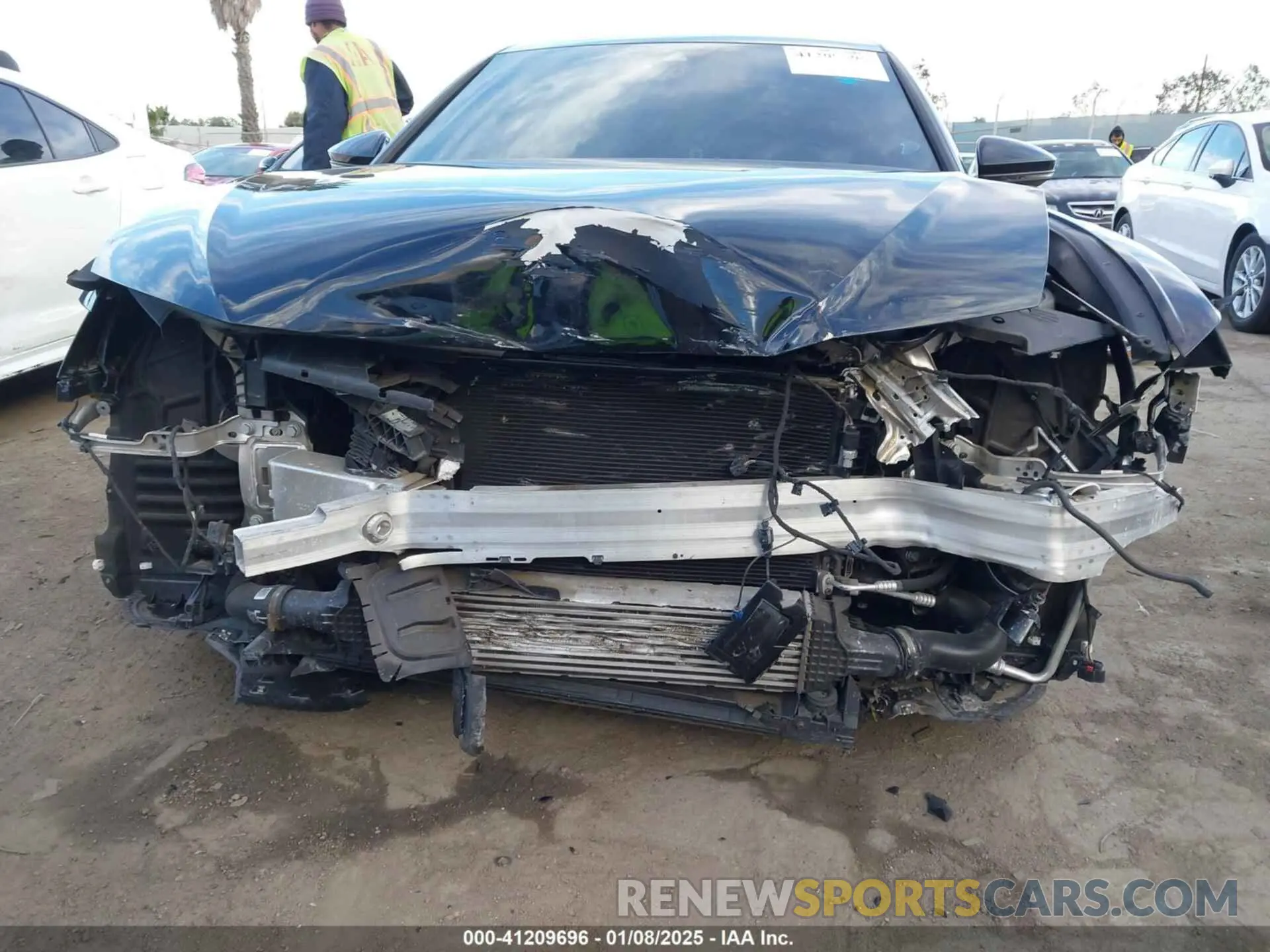 6 Photograph of a damaged car WAUD3BF29RN003120 AUDI A6 2024