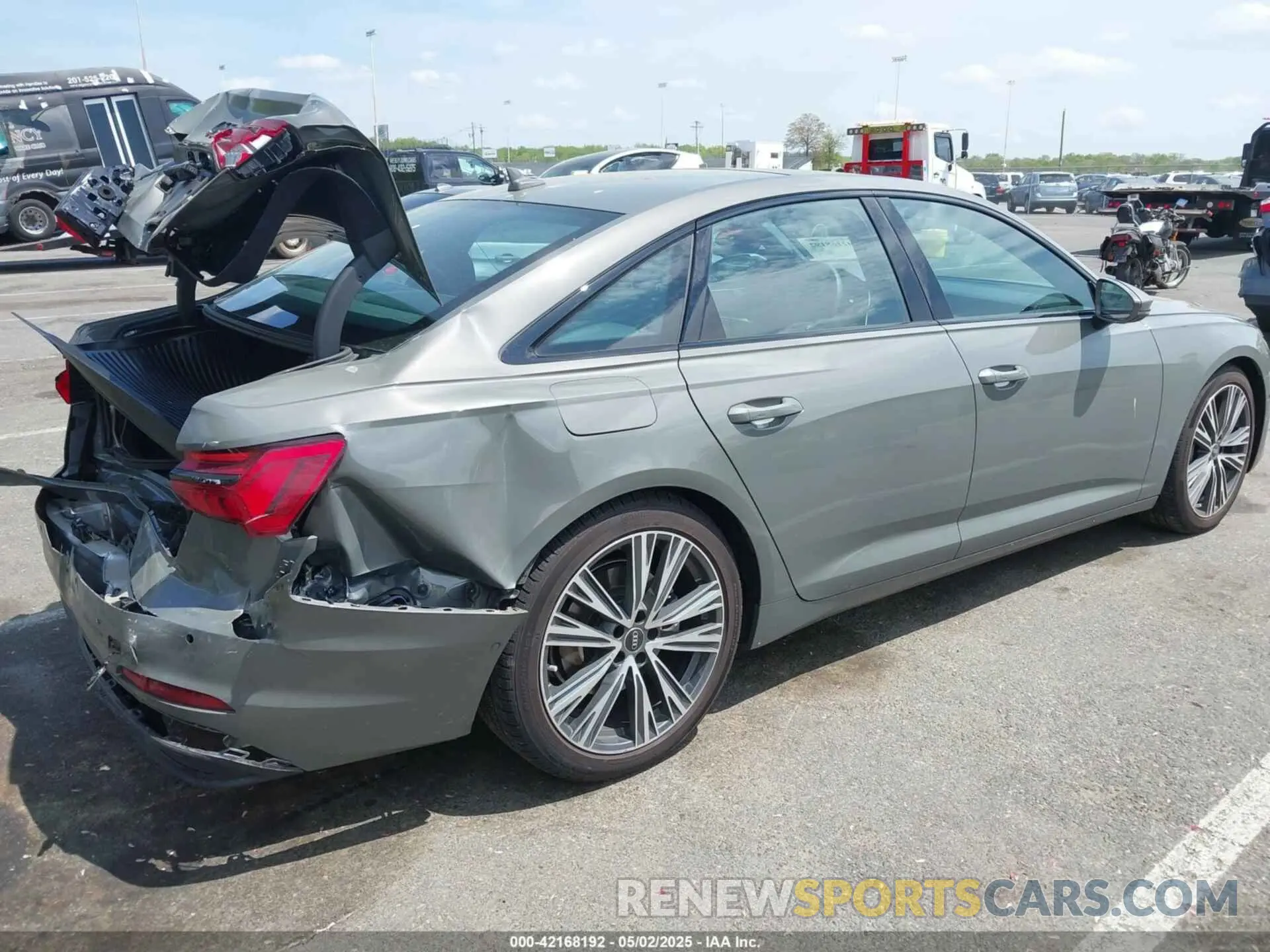 4 Photograph of a damaged car WAUD3BF2XRN036479 AUDI A6 2024