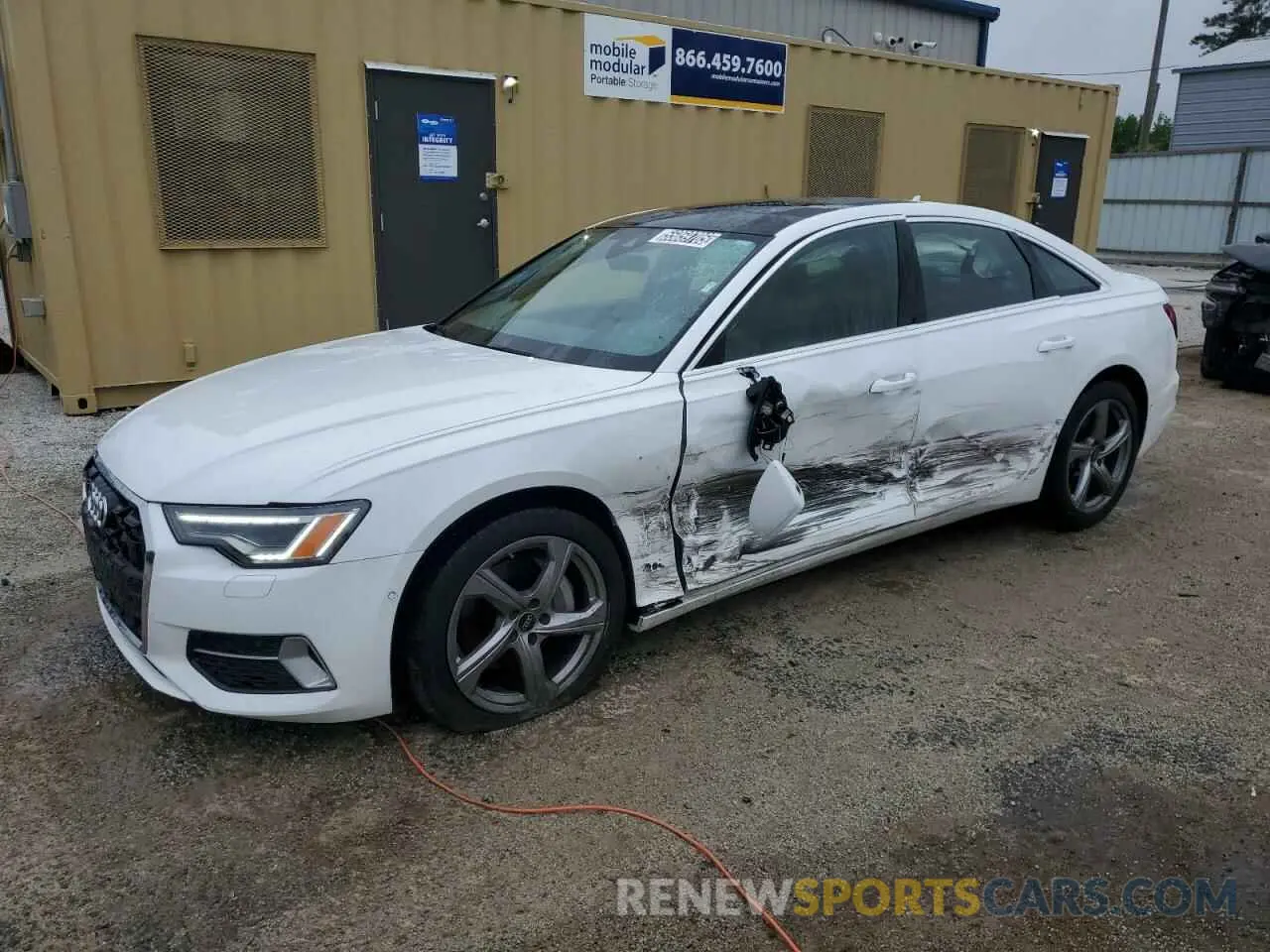 1 Photograph of a damaged car WAUE3BF20RN031912 AUDI A6 2024