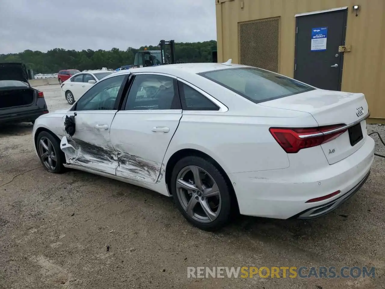 2 Photograph of a damaged car WAUE3BF20RN031912 AUDI A6 2024