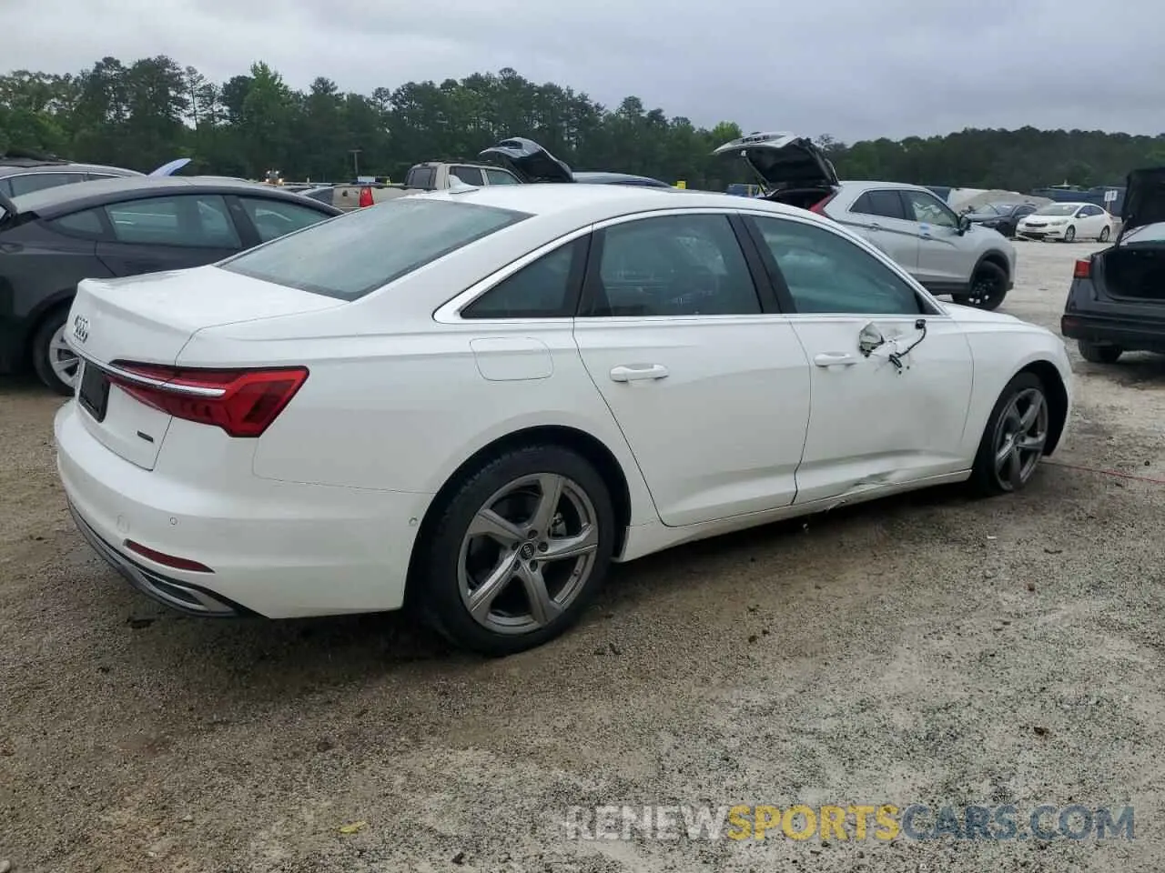 3 Photograph of a damaged car WAUE3BF20RN031912 AUDI A6 2024