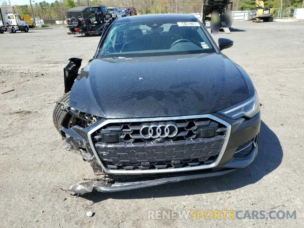 5 Photograph of a damaged car WAUE3BF20RN042781 AUDI A6 2024