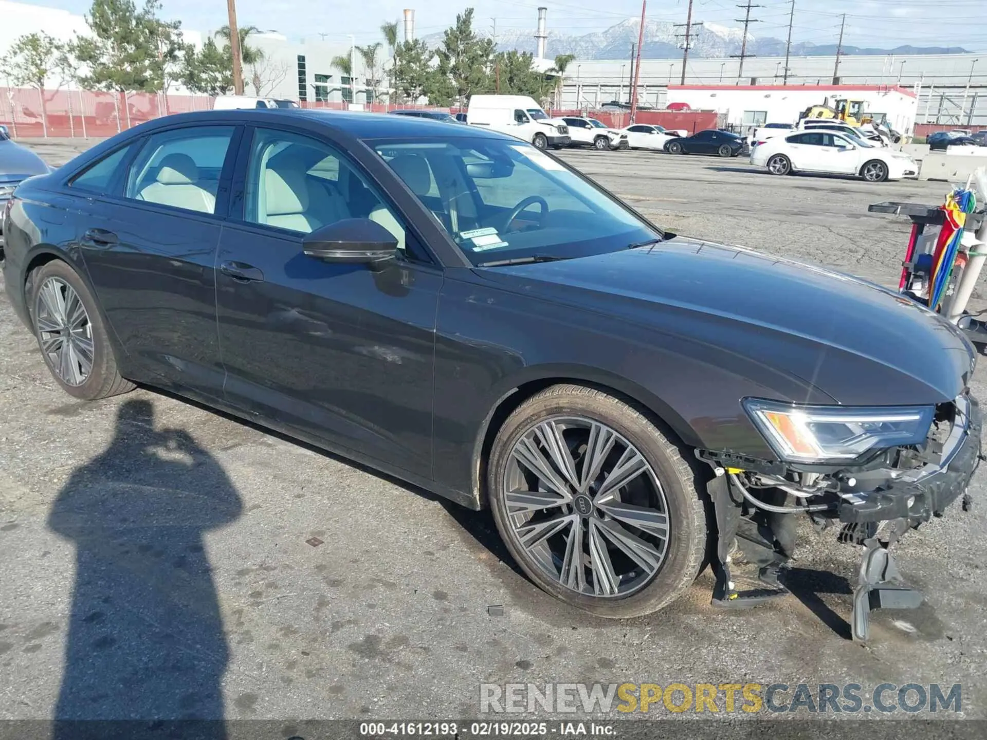 1 Photograph of a damaged car WAUE3BF23RN004722 AUDI A6 2024