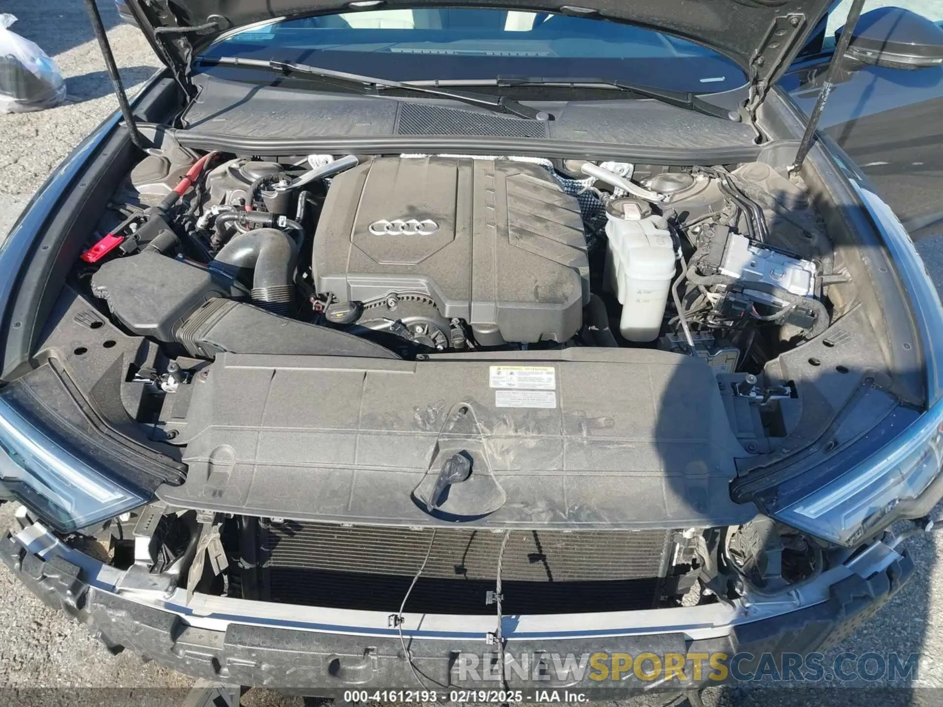 10 Photograph of a damaged car WAUE3BF23RN004722 AUDI A6 2024
