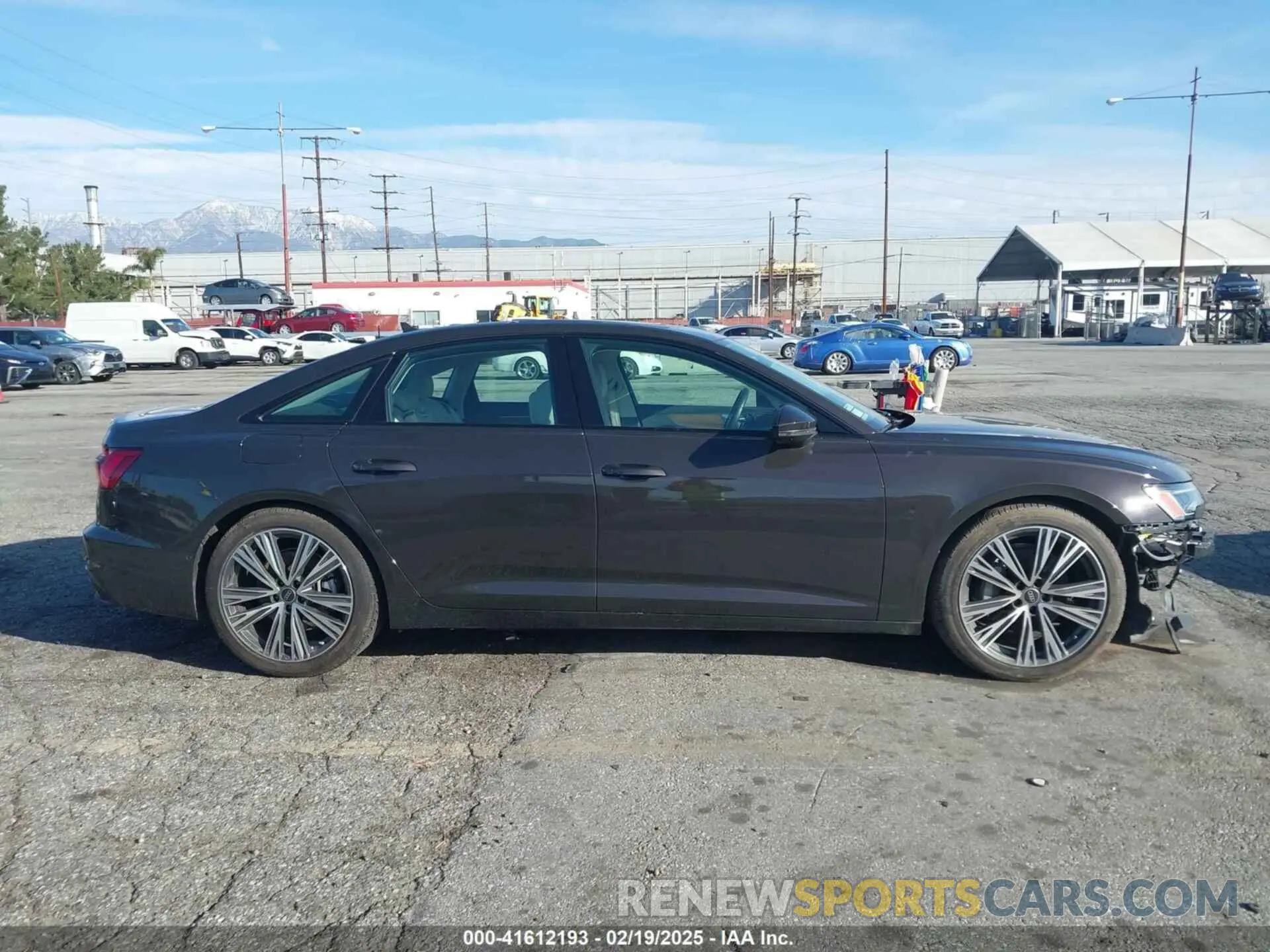 14 Photograph of a damaged car WAUE3BF23RN004722 AUDI A6 2024