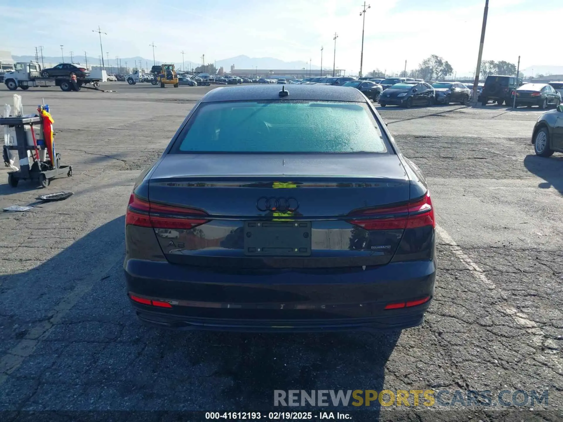 17 Photograph of a damaged car WAUE3BF23RN004722 AUDI A6 2024