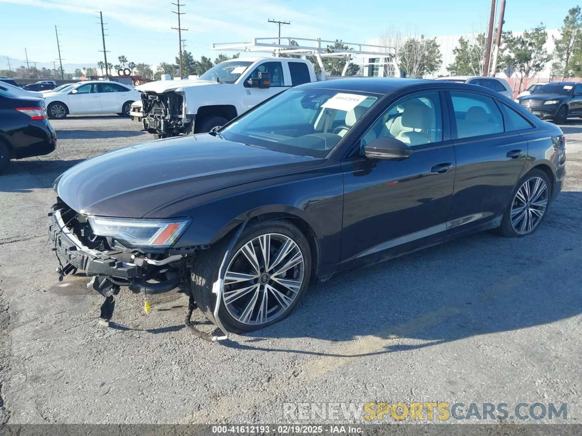 2 Photograph of a damaged car WAUE3BF23RN004722 AUDI A6 2024