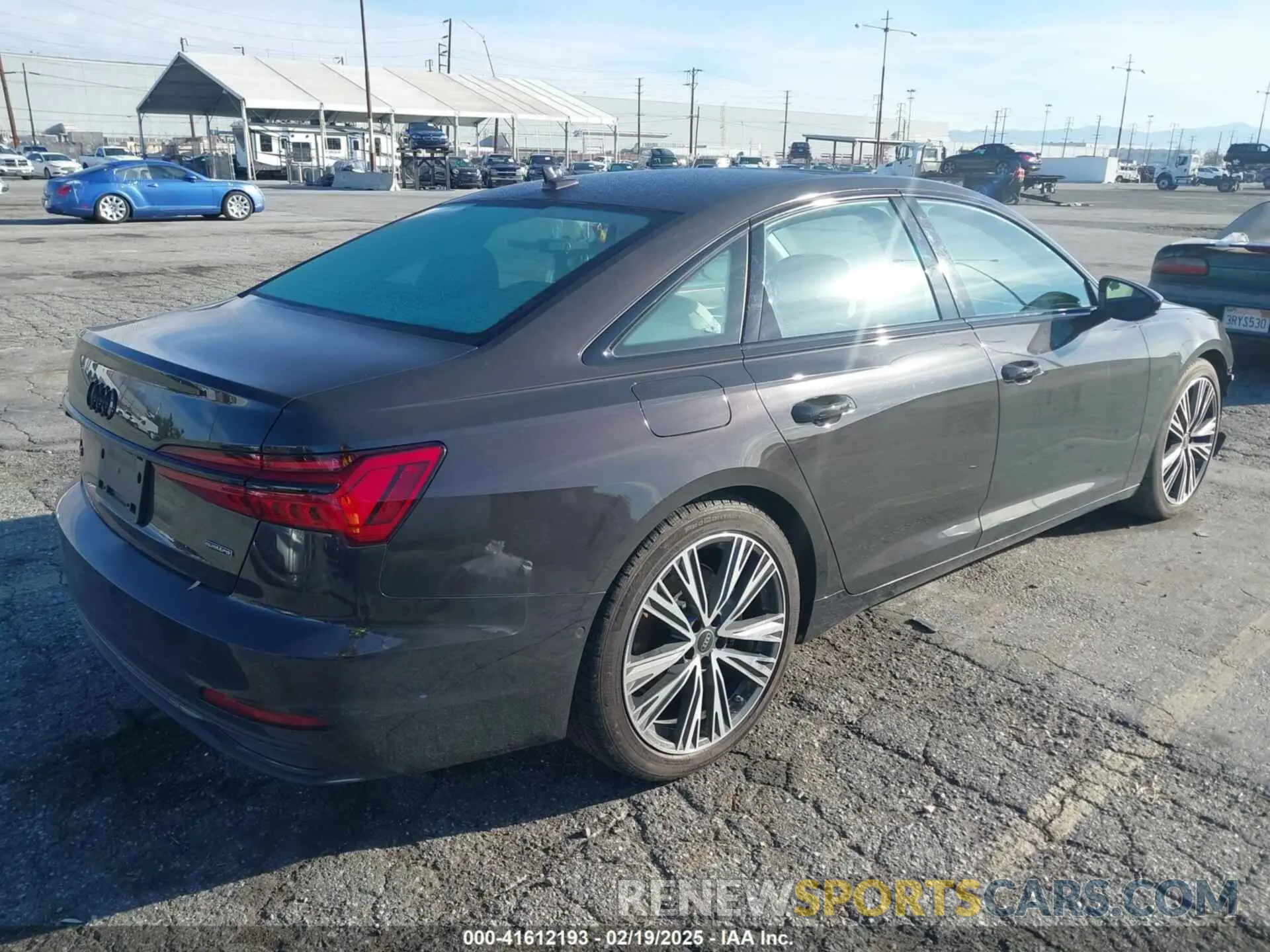 4 Photograph of a damaged car WAUE3BF23RN004722 AUDI A6 2024